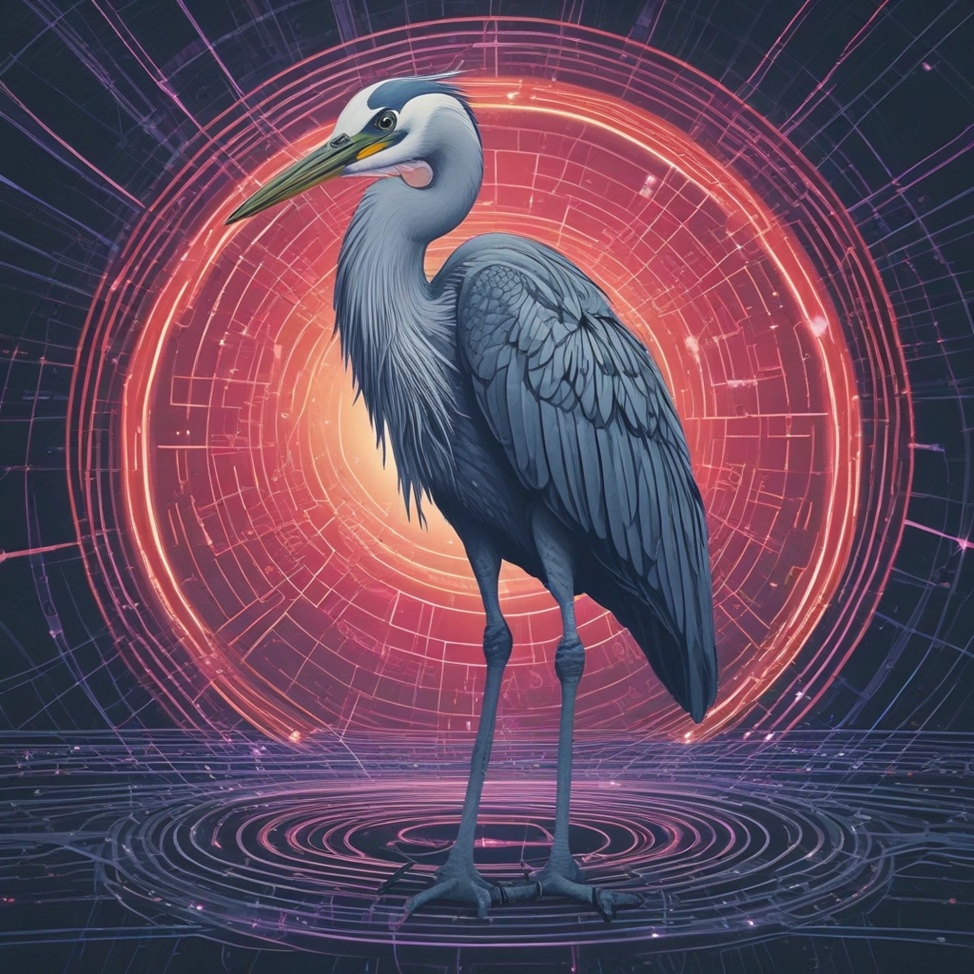 an abstract photo of a curved building with a blue sky in the background