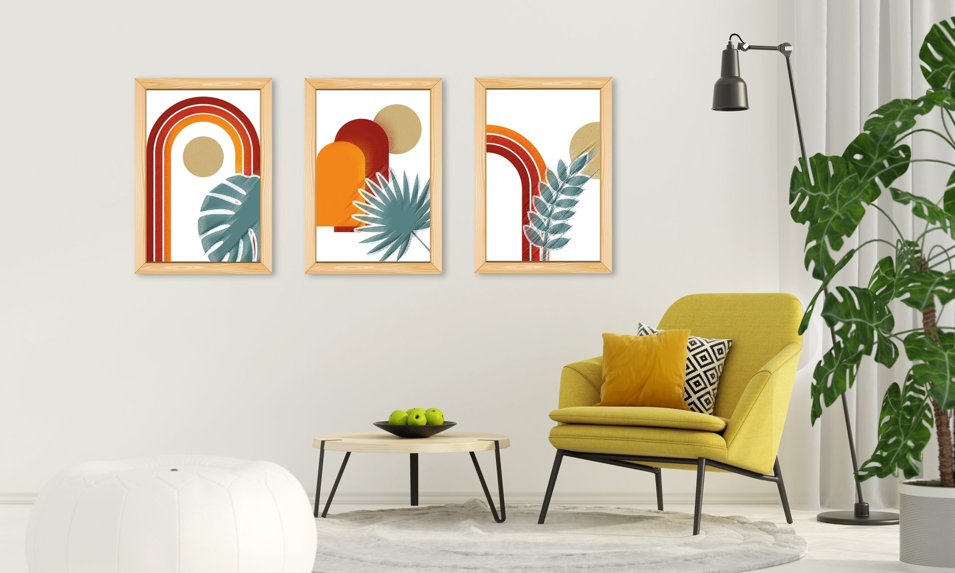 red and green flower petals on brown paper bag