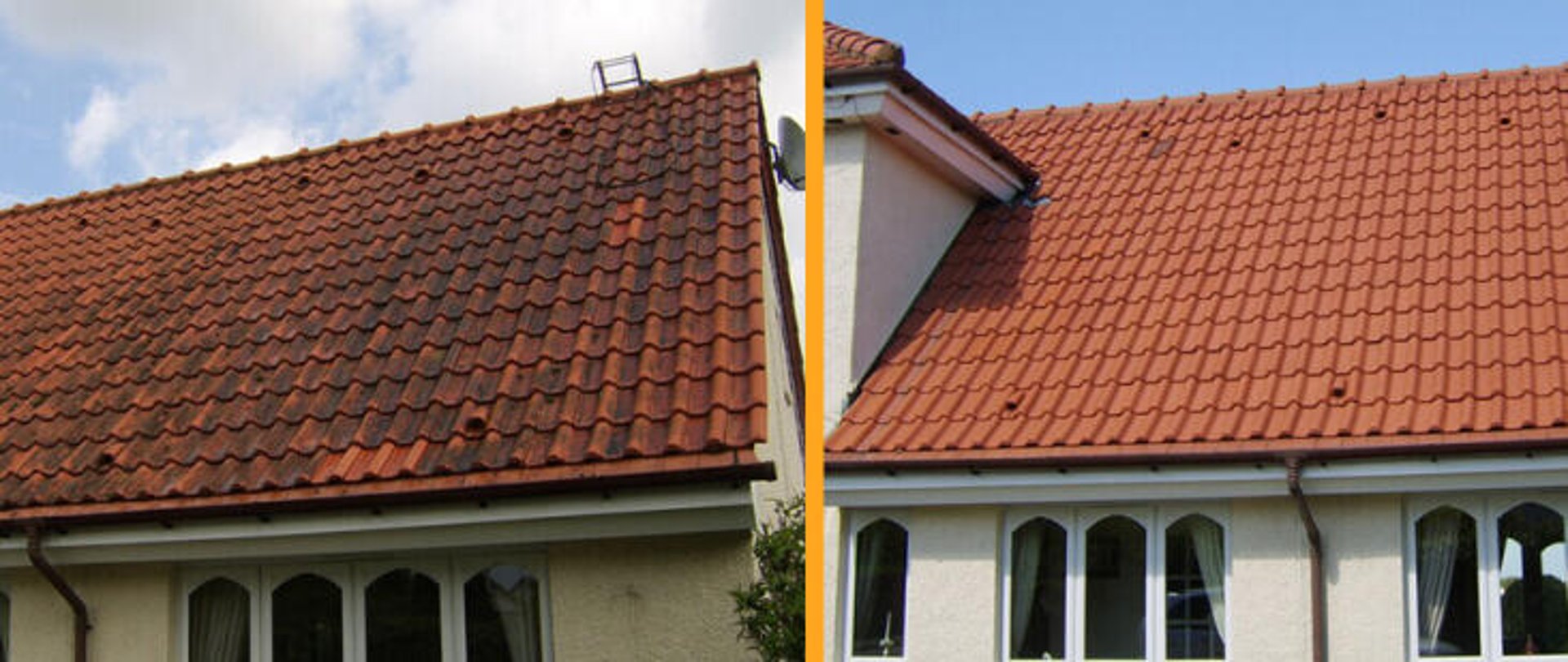 a view of a house from the roof of a house