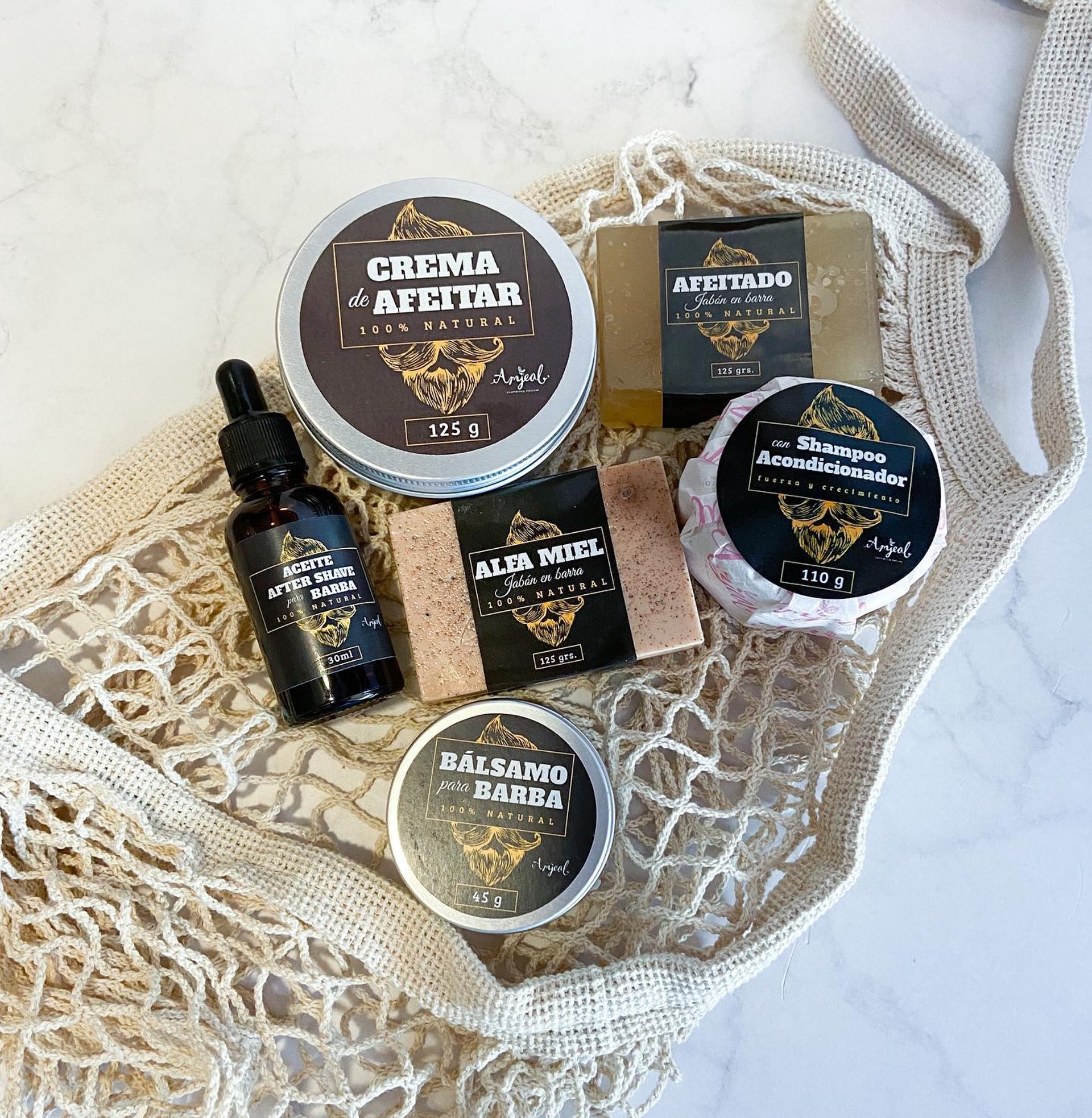 cosmetica natural para caballeros