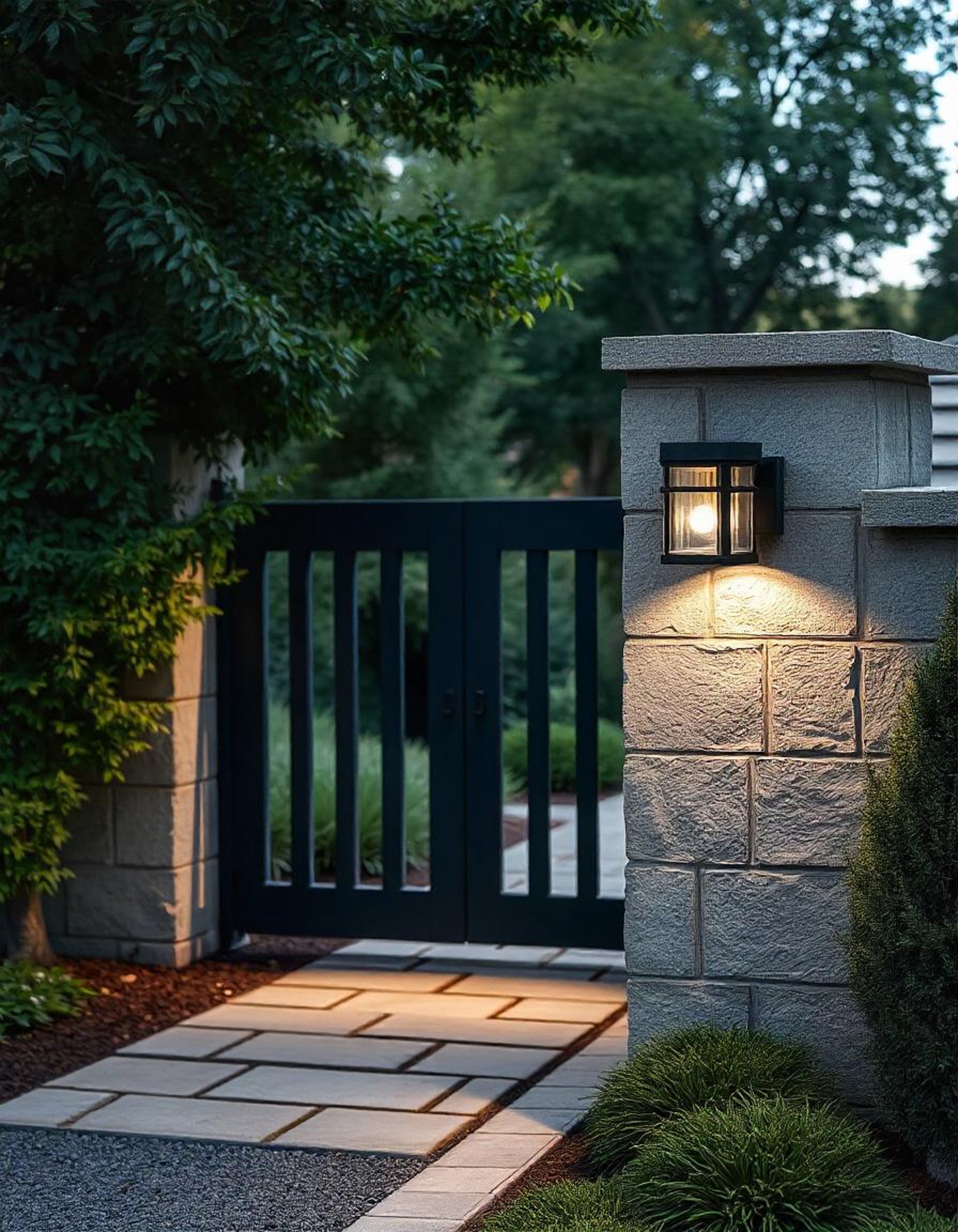 an abstract photo of a curved building with a blue sky in the background