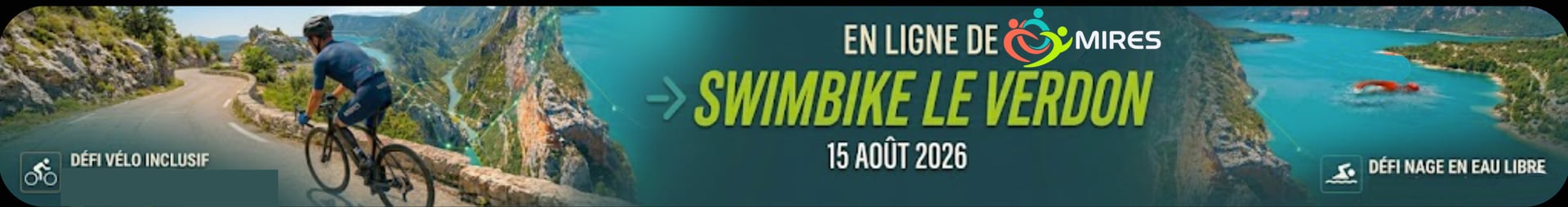 Swimbike Le verdon MIRES