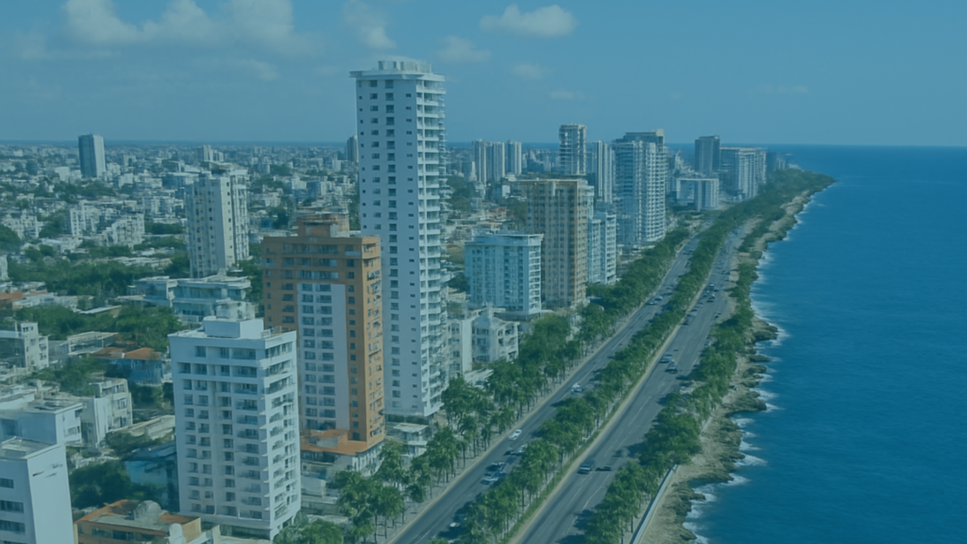 an abstract photo of a curved building with a blue sky in the background