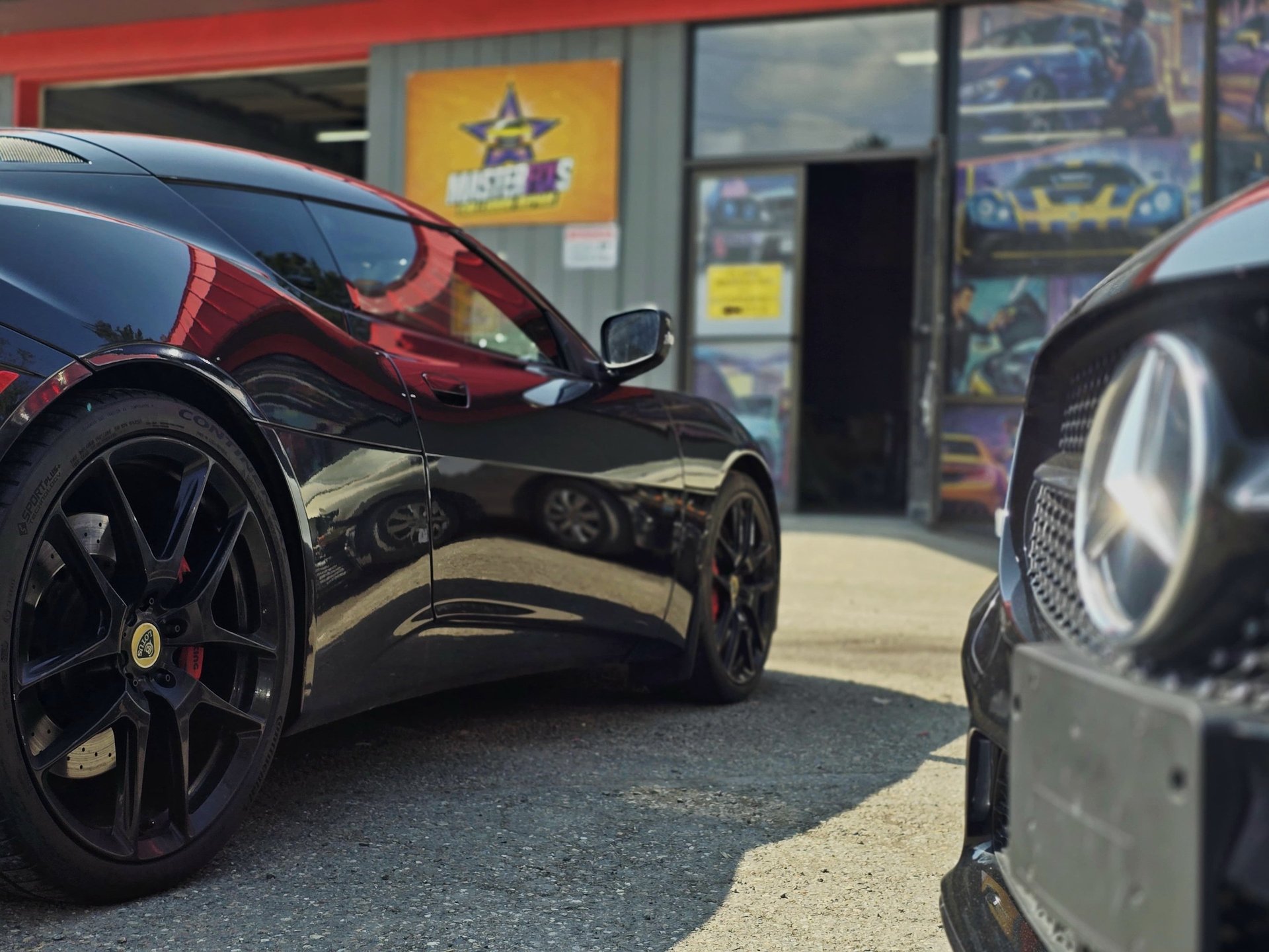 black and brown leather padded tub sofa