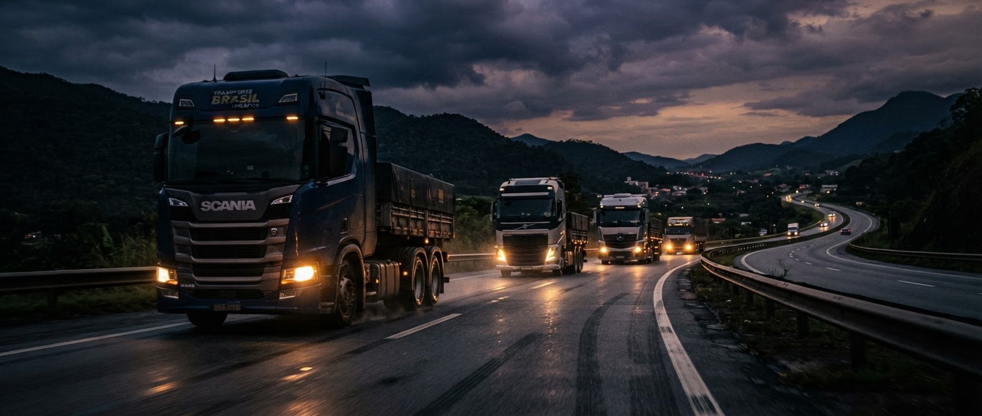 Gestão de frotas em Joinville - Painel de monitoramento logístico e rastreamento de caminhões e carros corporativos