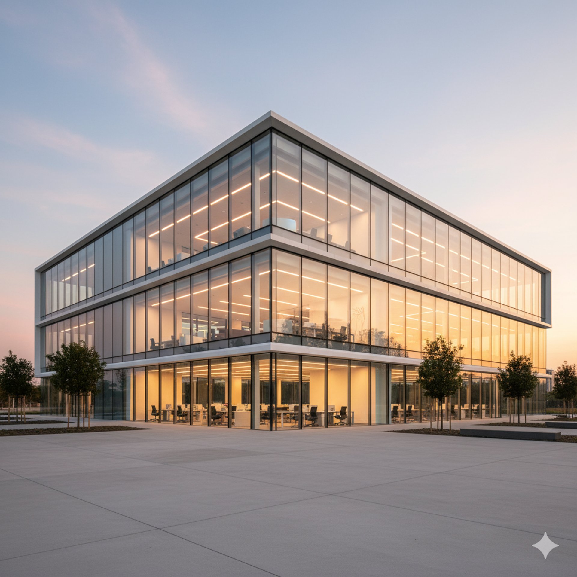 Glass and Aluminium building works in dubai  by prefix llc