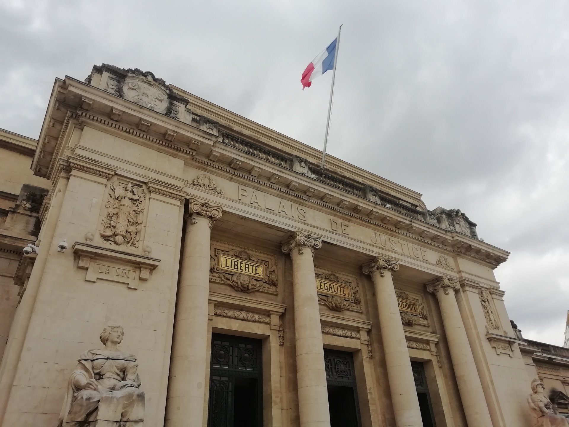 landscape photo of library hallway