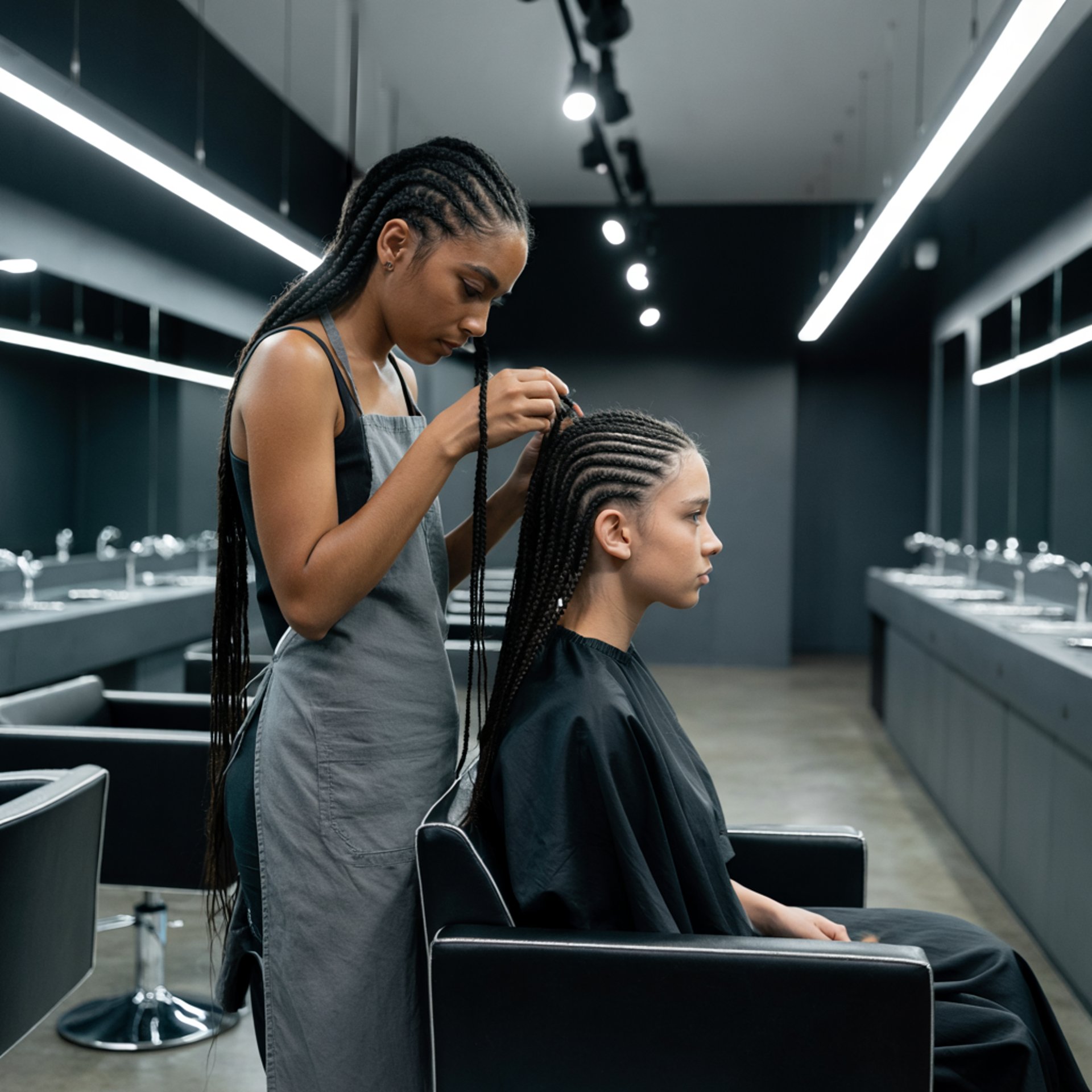 woman wearing yellow long-sleeved dress under white clouds and blue sky during daytime