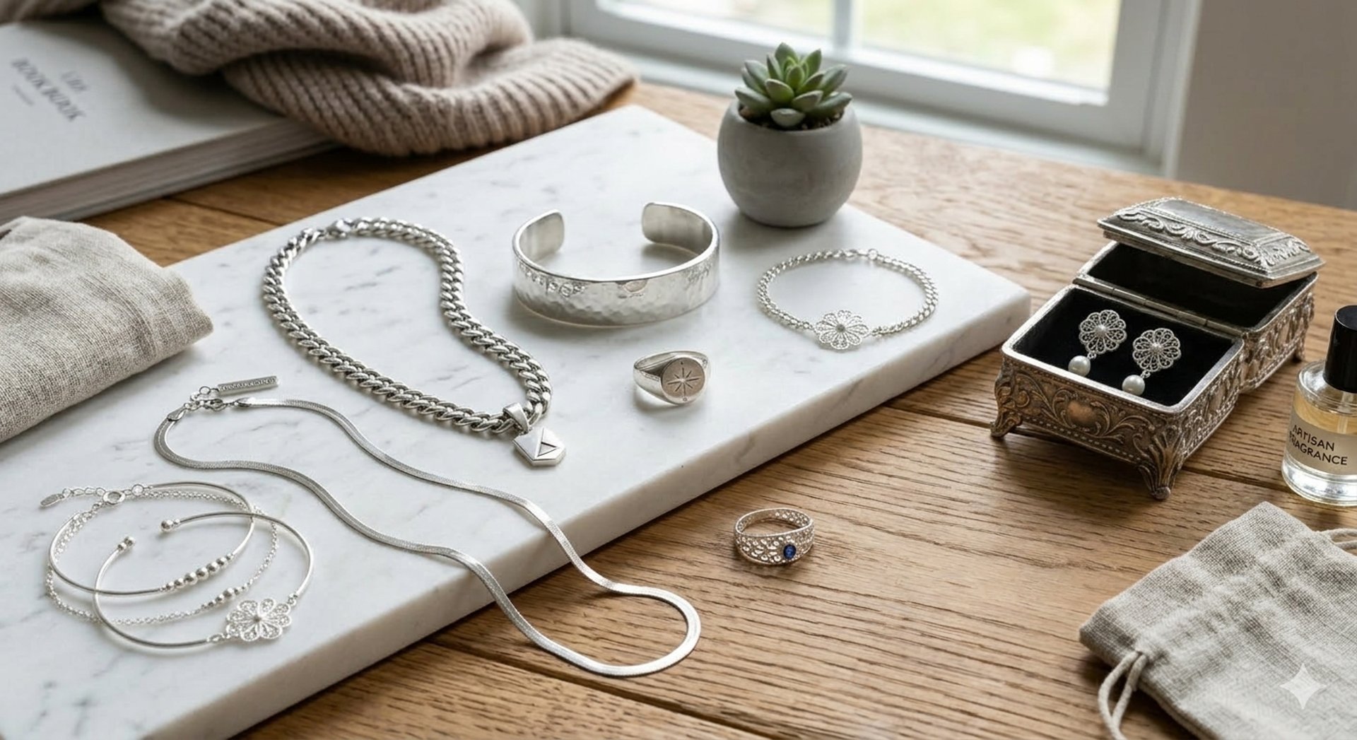 woman holding dried flower