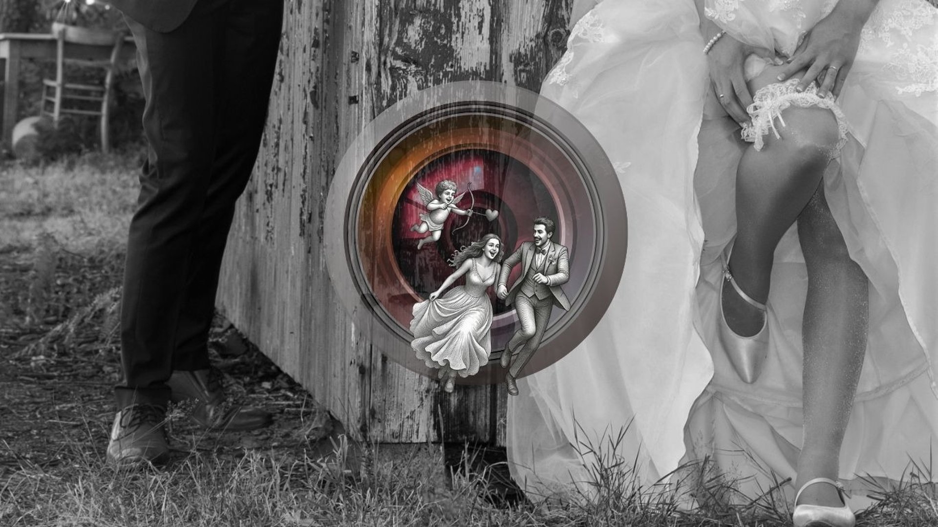 black and white bed linen