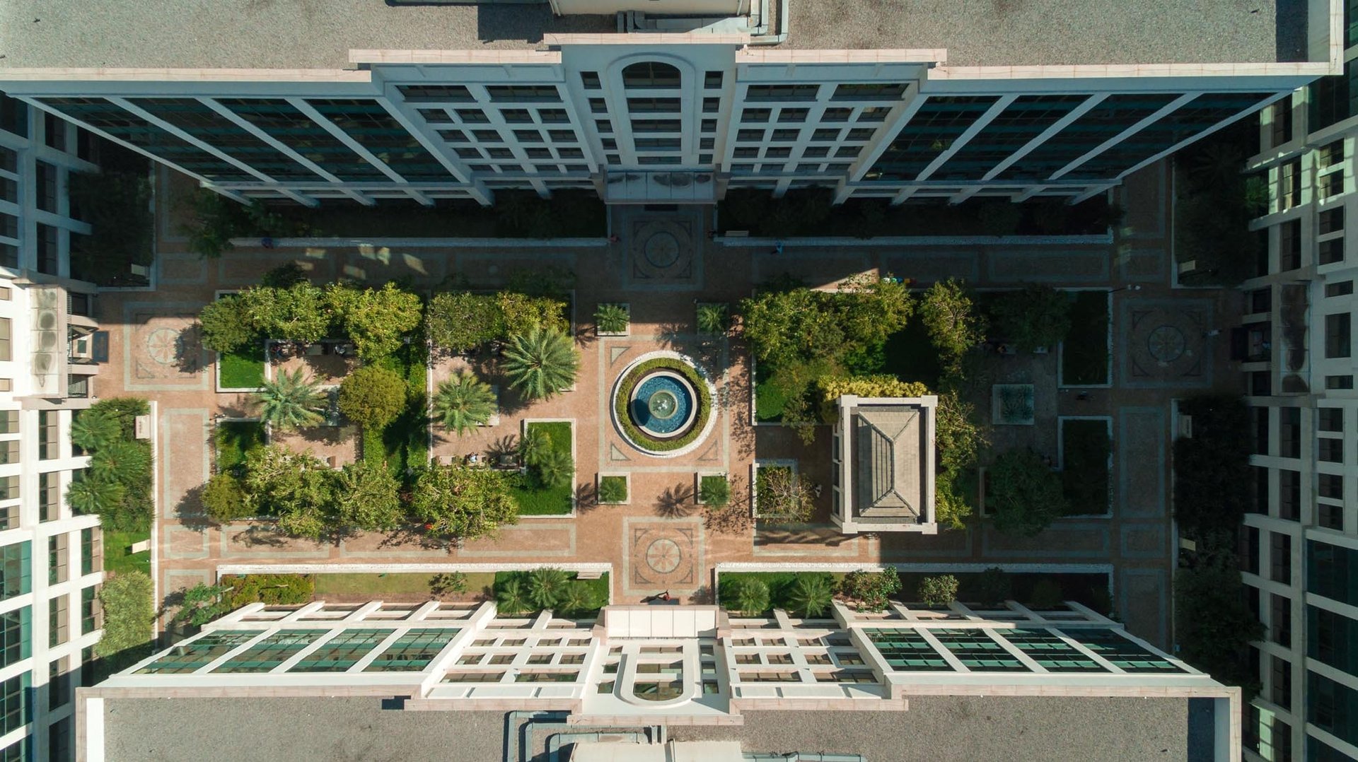 low angle photo of curtain wall building