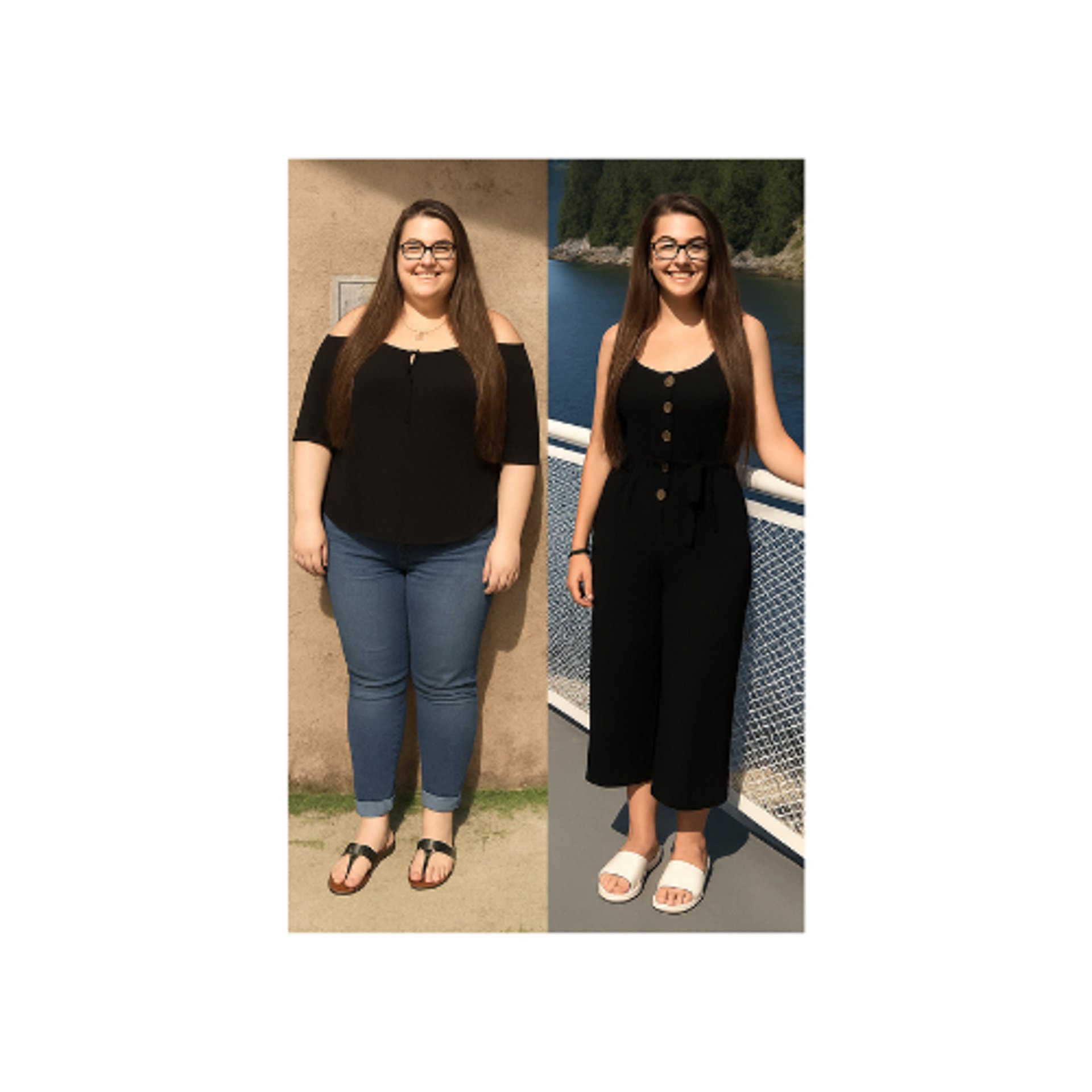 an abstract photo of a curved building with a blue sky in the background