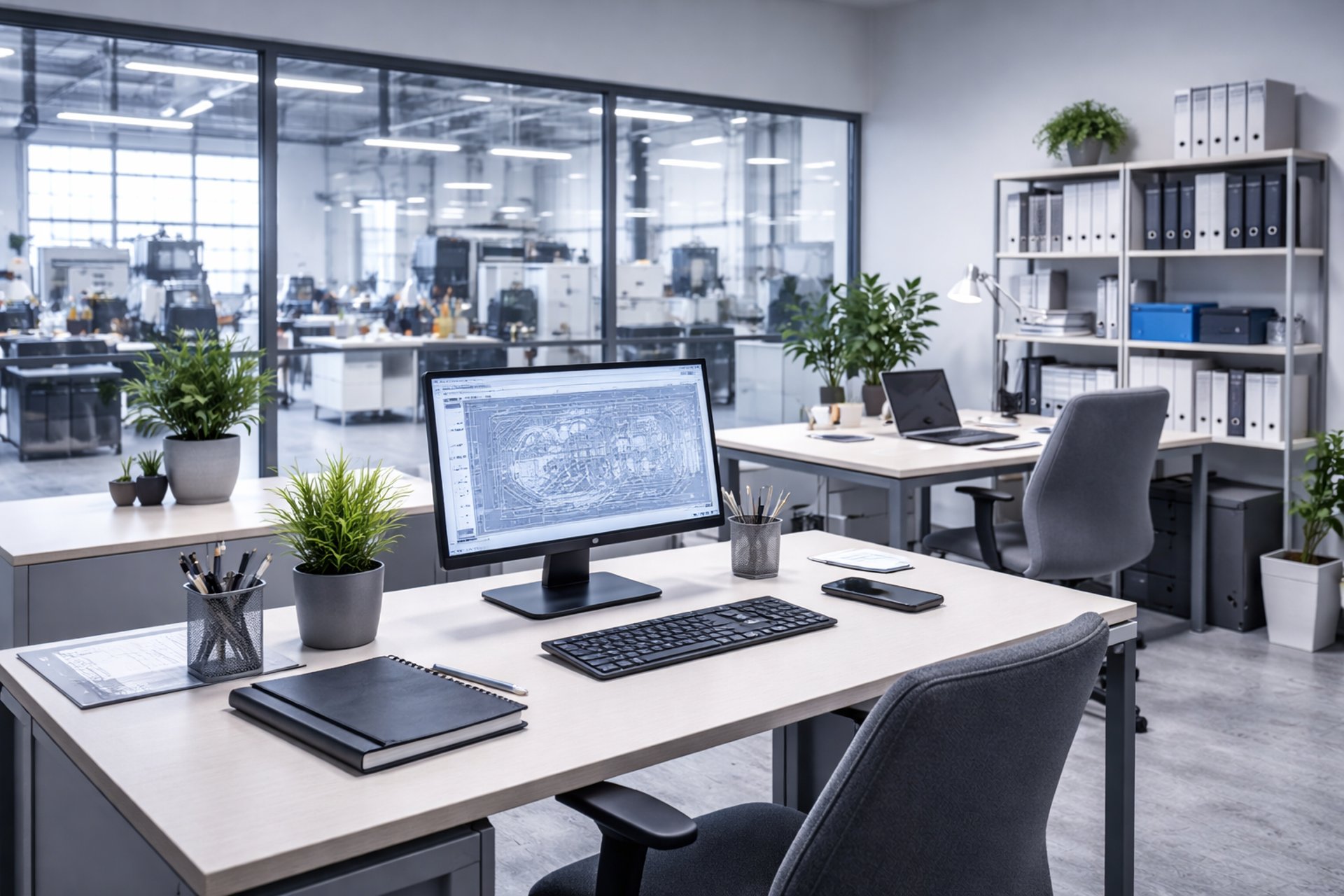 gray computer monitor