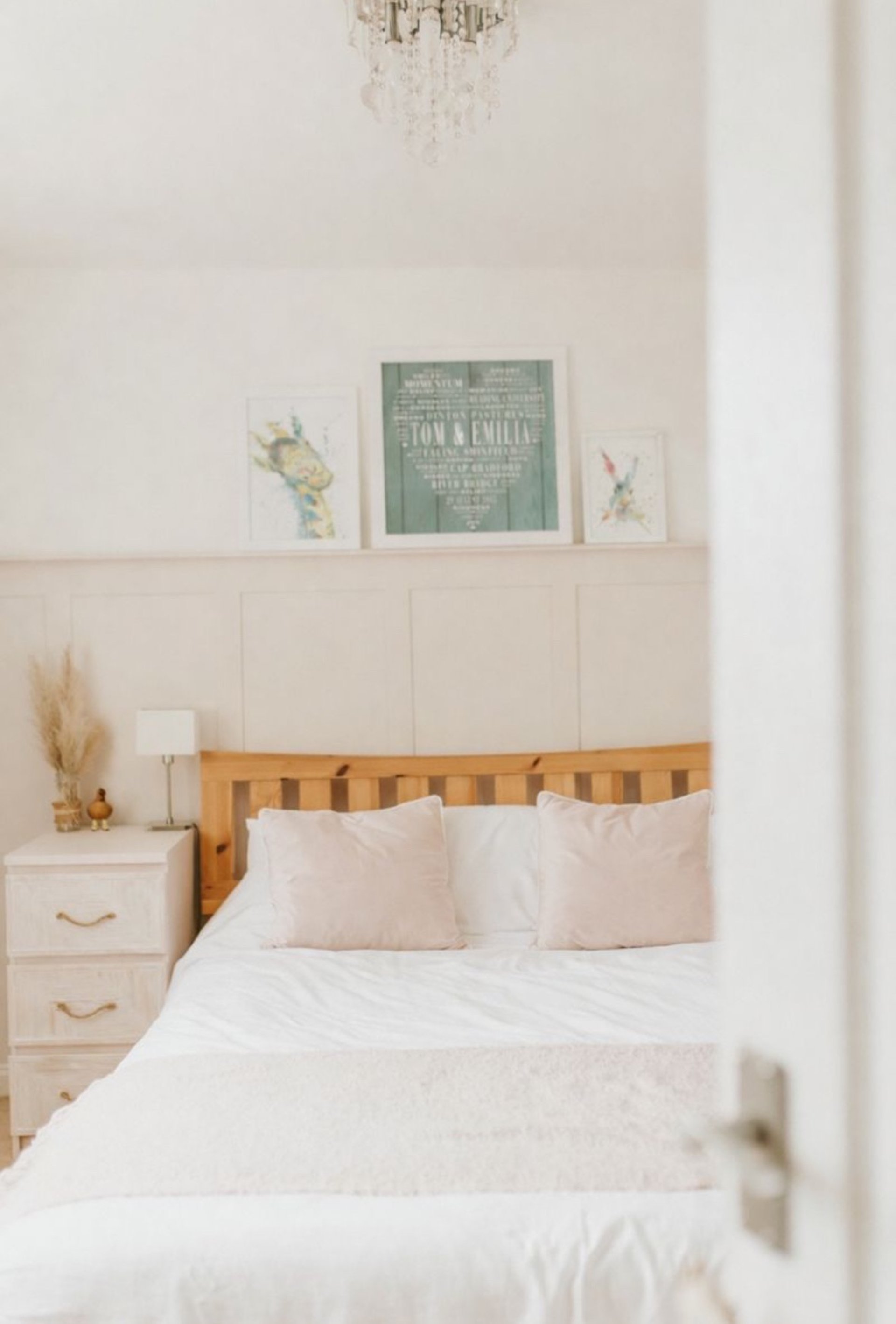 an abstract photo of a curved building with a blue sky in the background