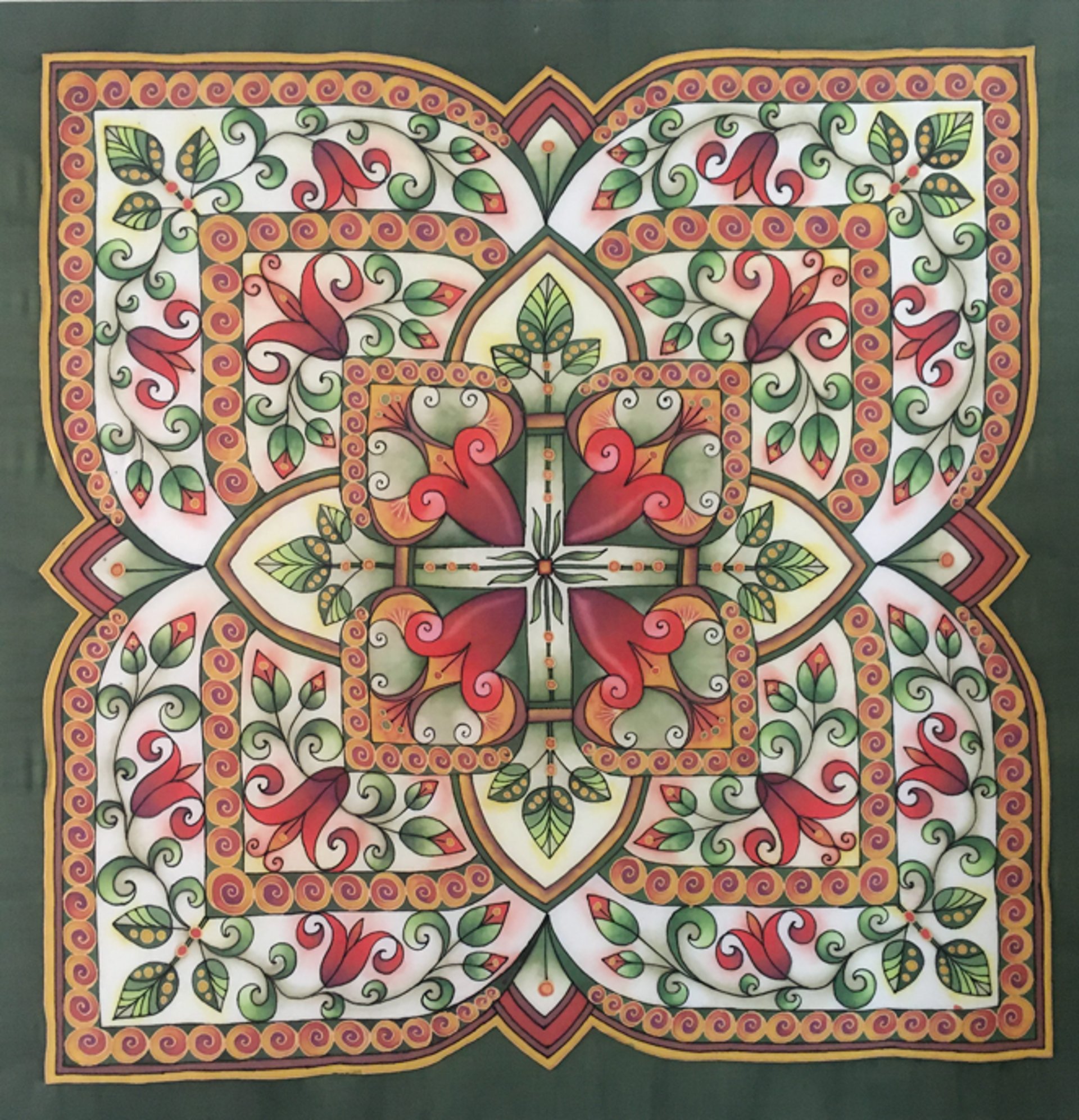 black blue and yellow textile