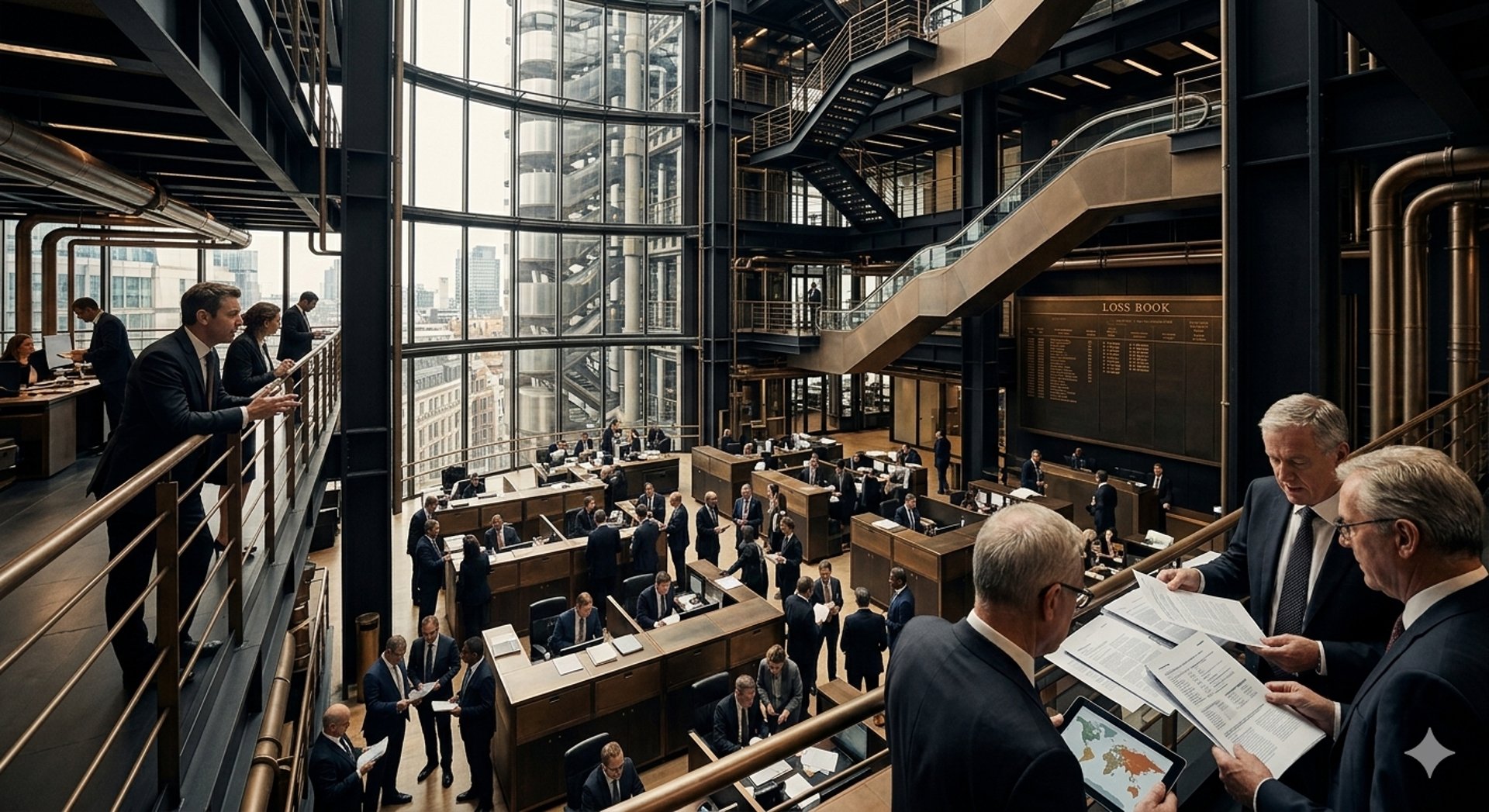 Institutional architecture representing the Insurance and Reinsurance market expertise of The Broking Network