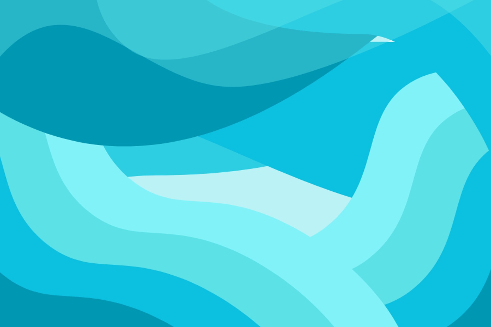 blue and black digital wallpaper