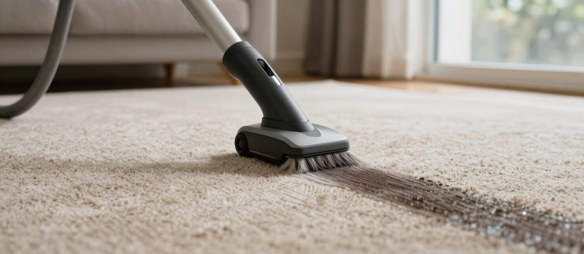 a close up of a white rug with a pattern on it