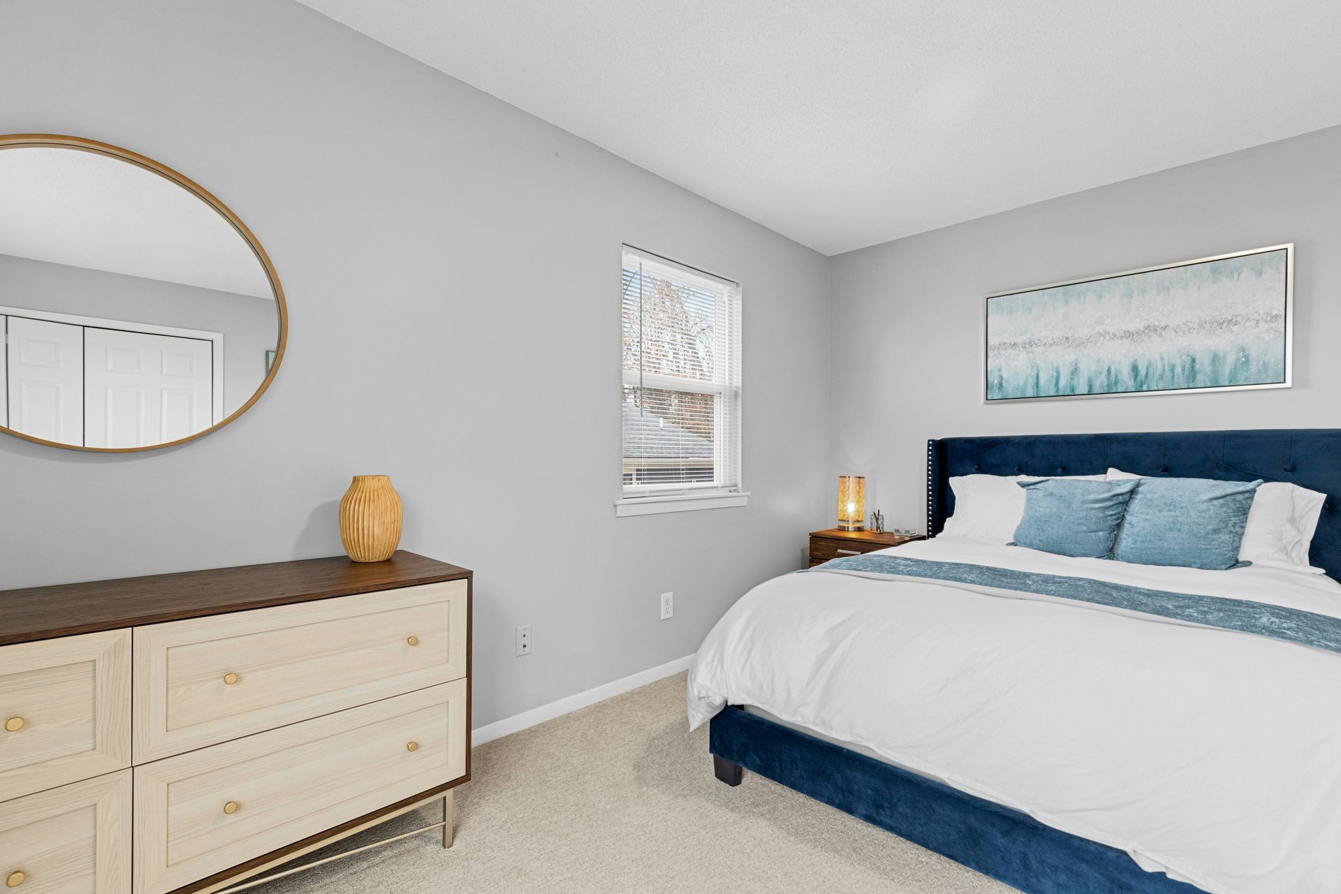 white and brown living room set