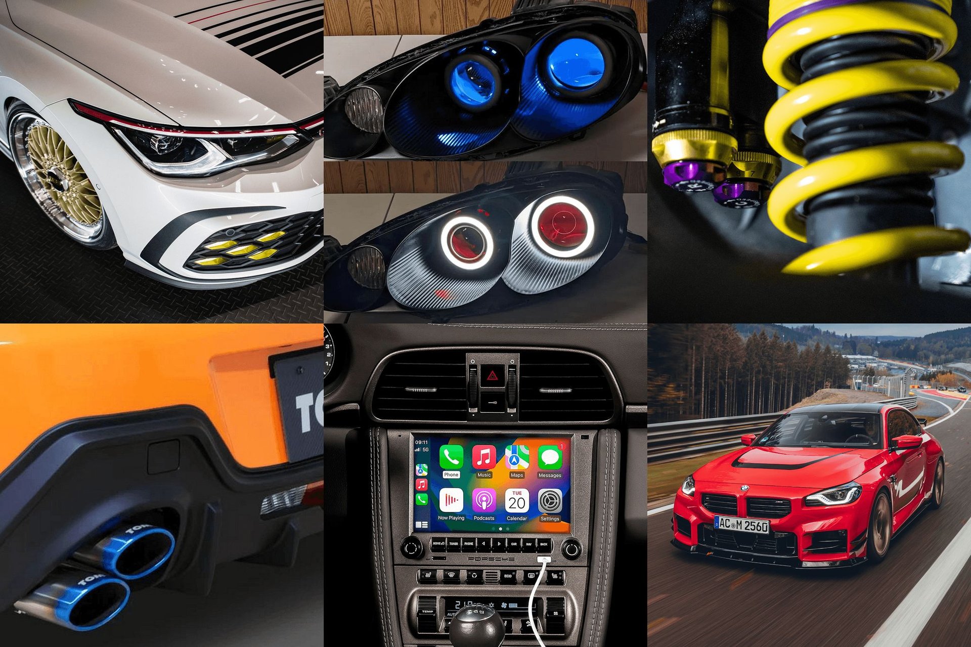 a man waxing the hood of a car