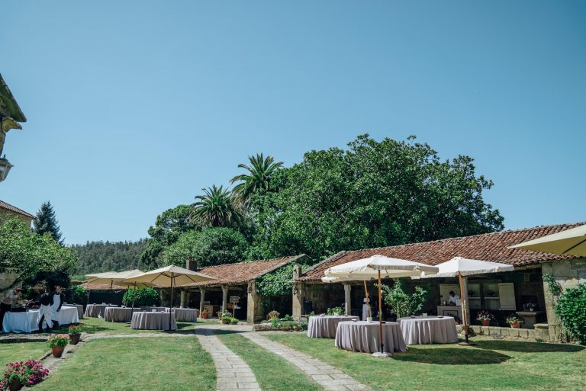 couple wearing silver-colored rings