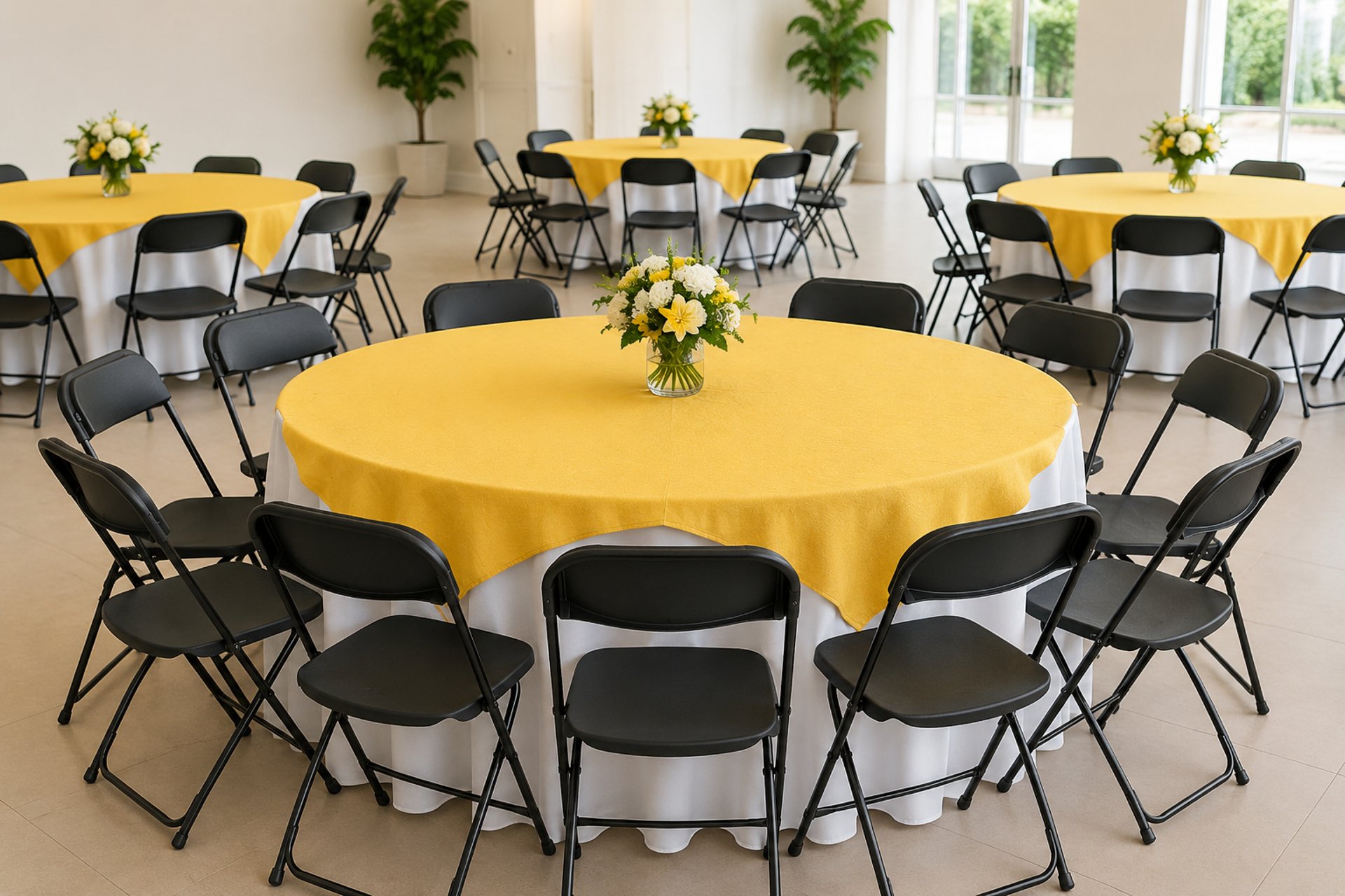 MESAS Y SILLAS PARA EVENTOS