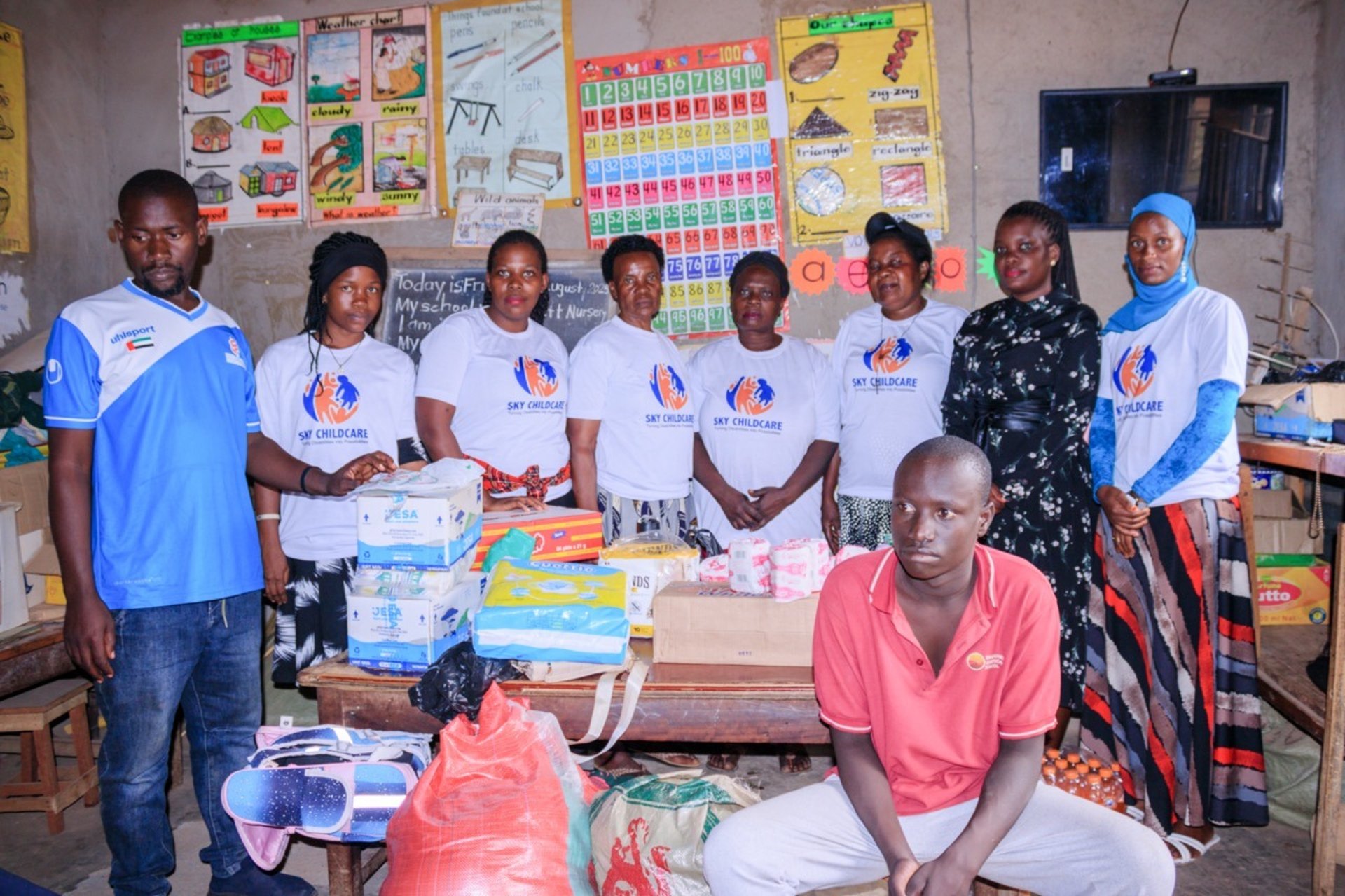 an abstract photo of a curved building with a blue sky in the background
