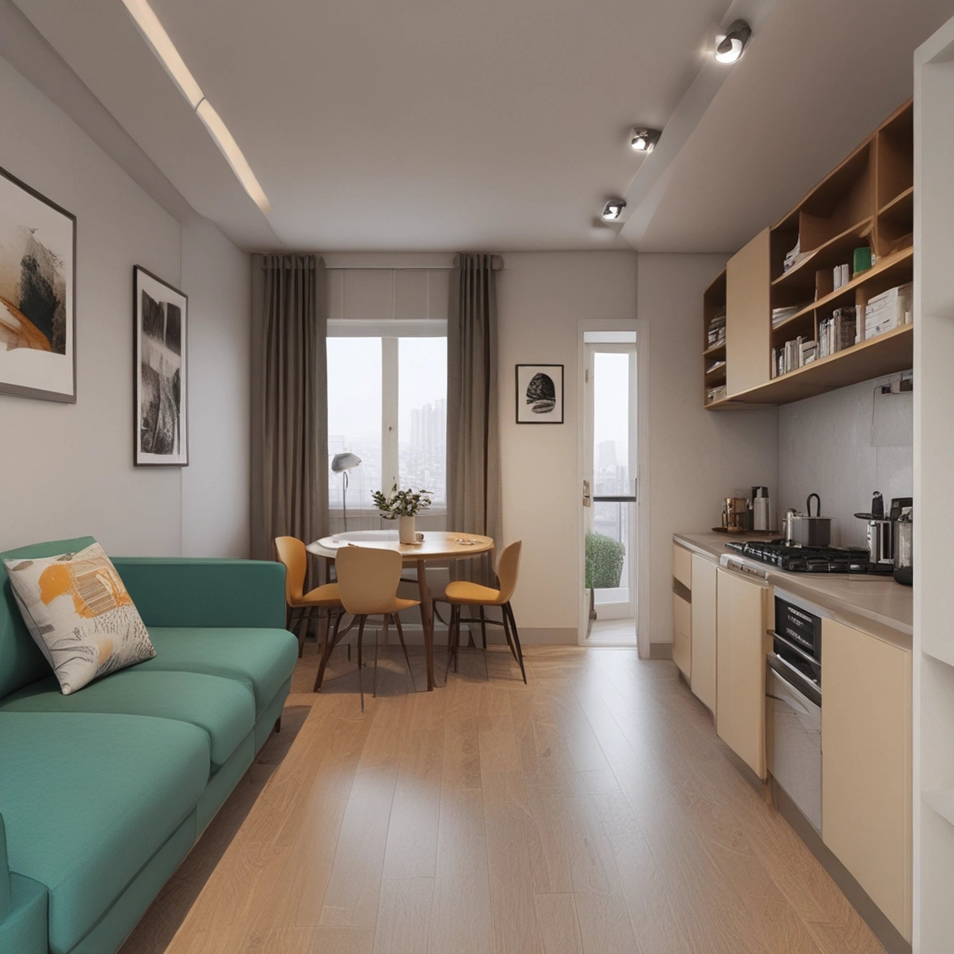 woman wearing yellow long-sleeved dress under white clouds and blue sky during daytime