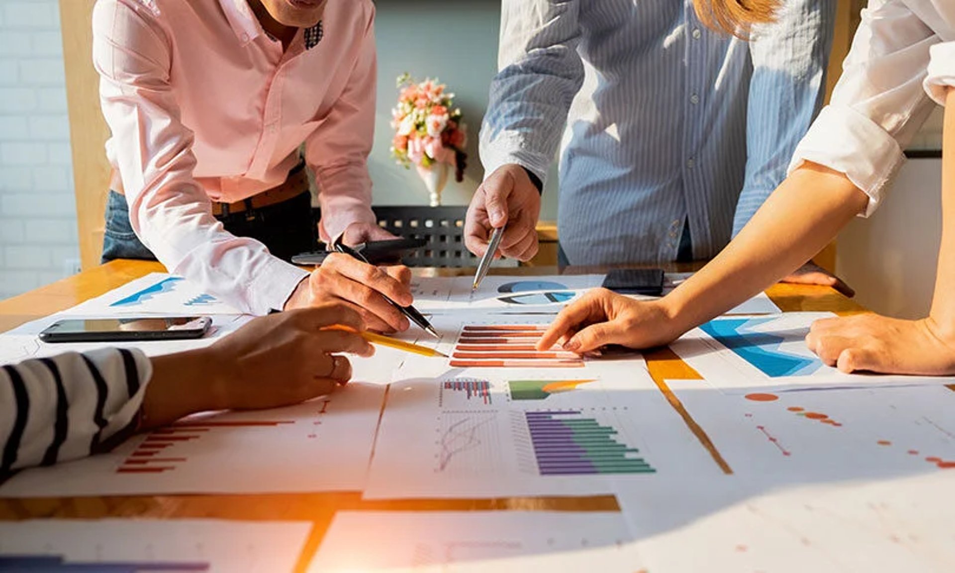 an abstract photo of a curved building with a blue sky in the background