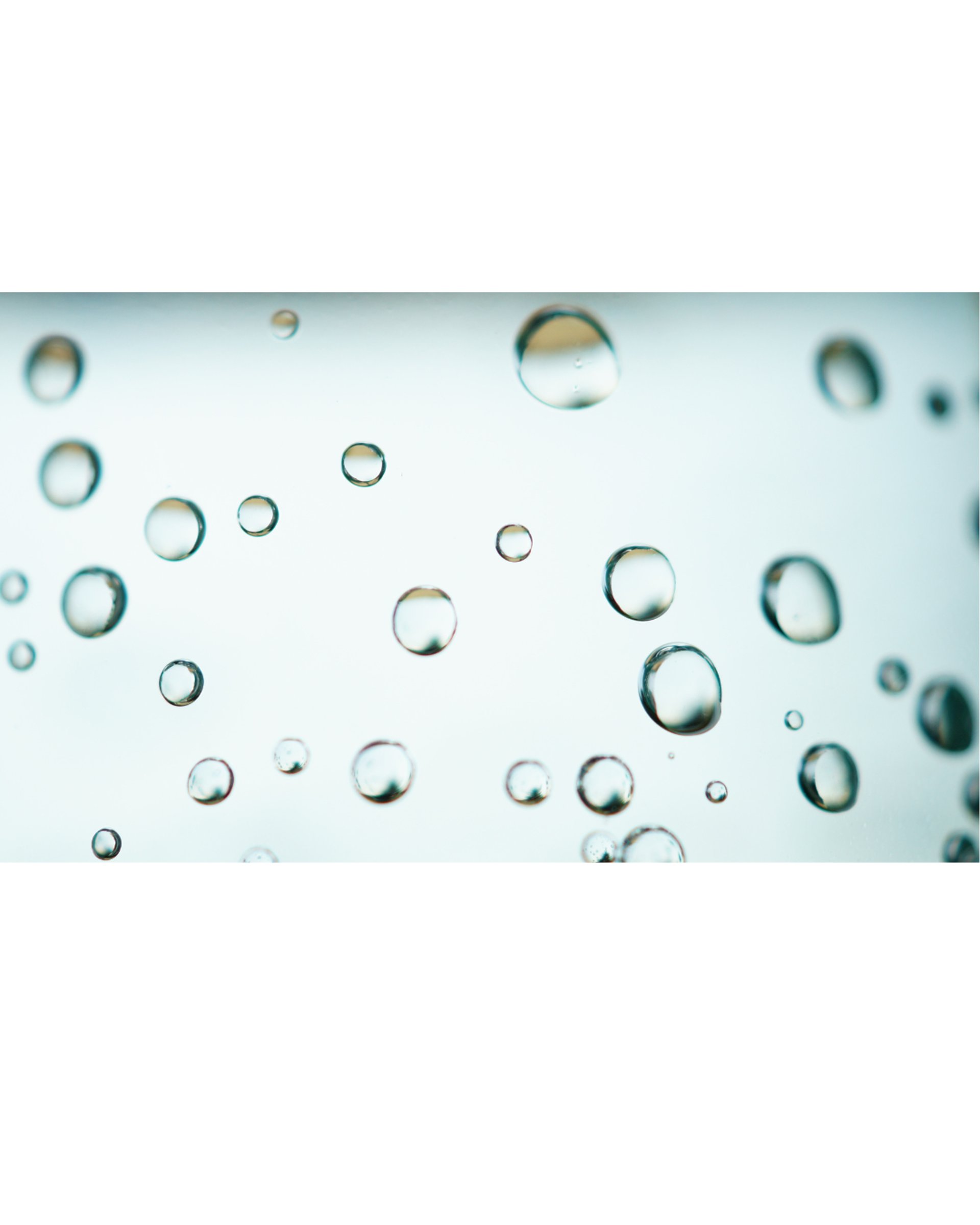 water droplets on orange surface