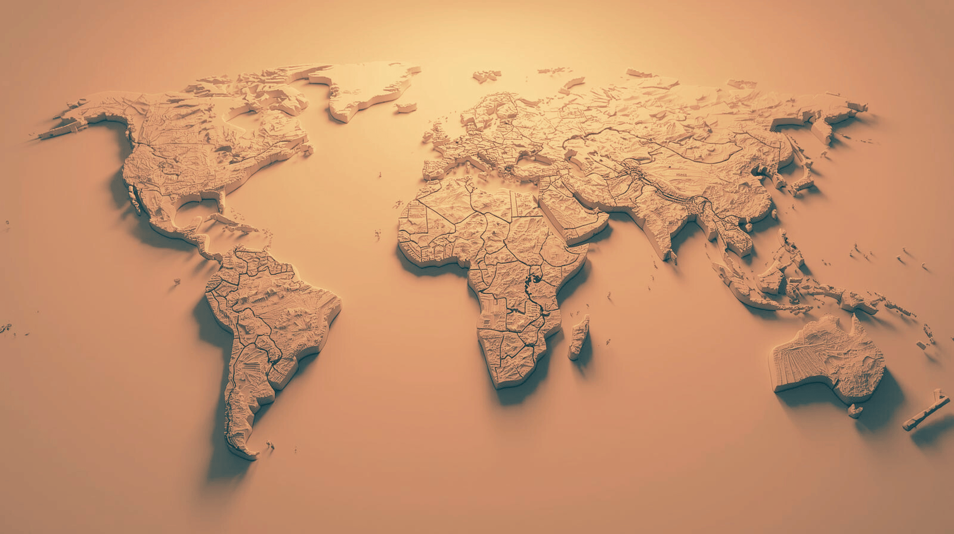 an abstract photo of a curved building with a blue sky in the background