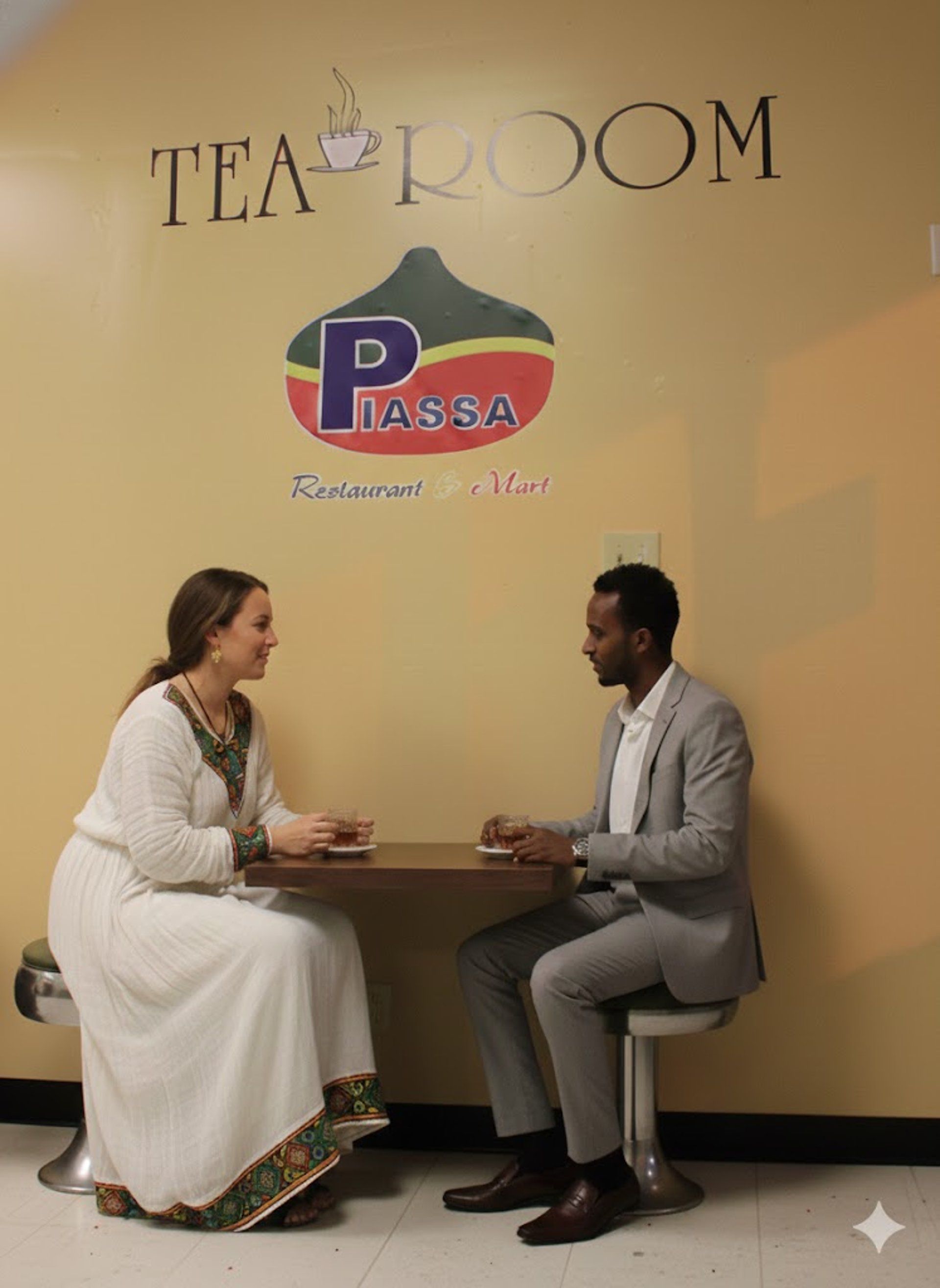 woman wearing yellow long-sleeved dress under white clouds and blue sky during daytime