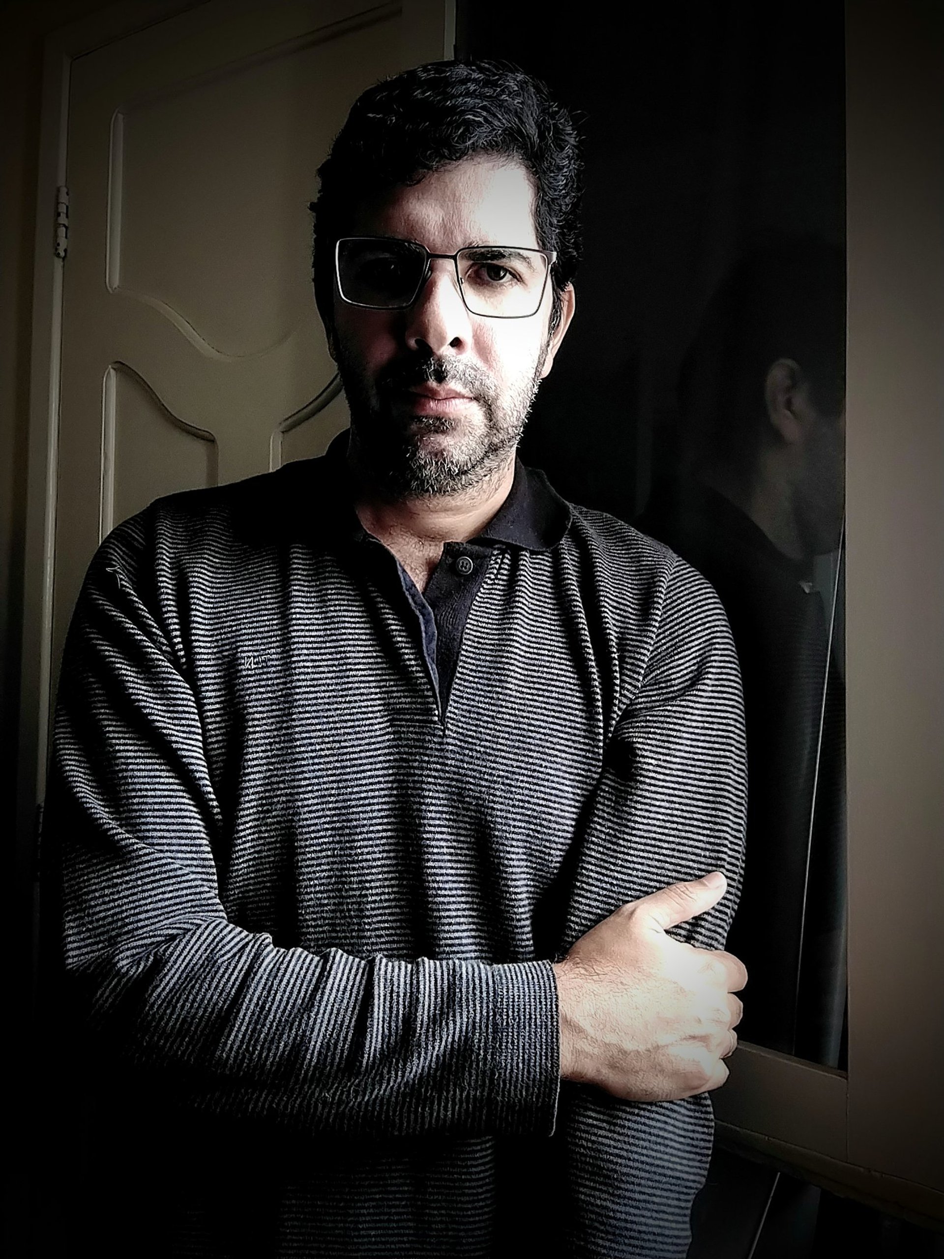 black and white bed linen