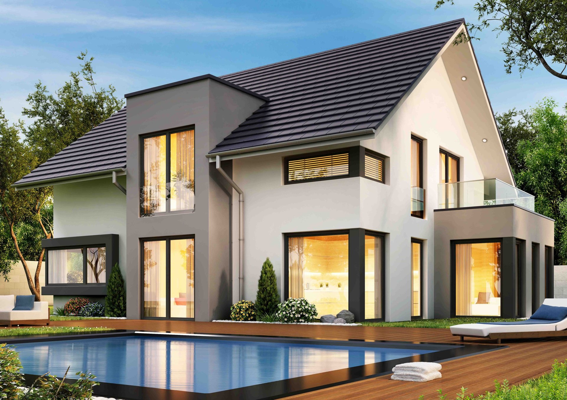 black and white bed linen