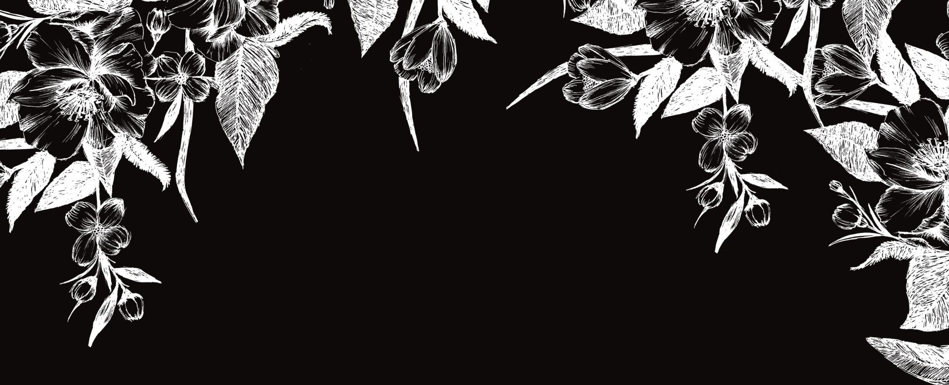 black and white bed linen