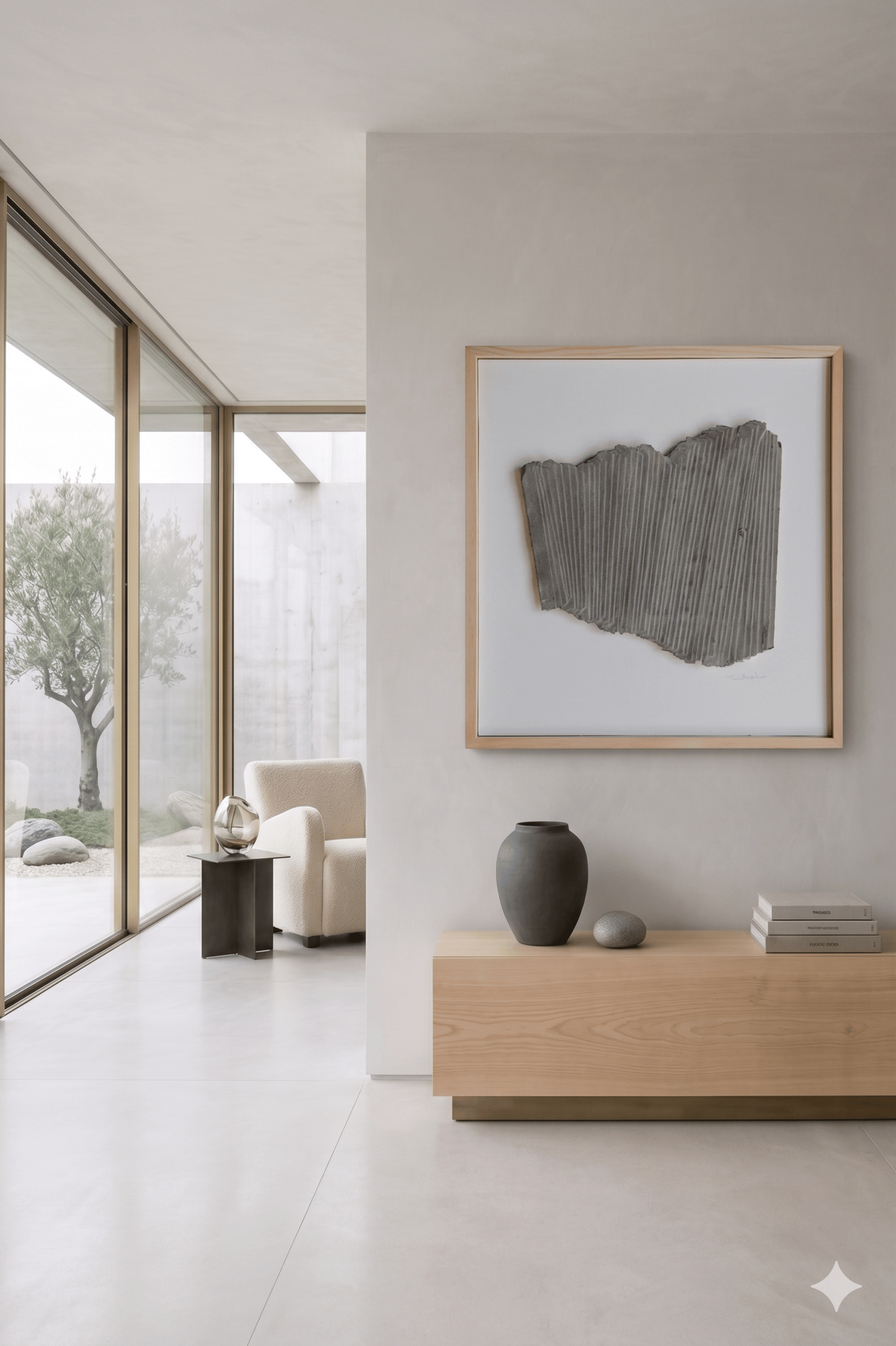 Sedimentazioni Grigio Pietra - Officina Cromatica - Lavagna Liguria