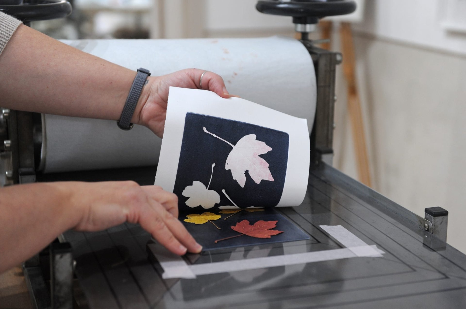 black blue and yellow textile