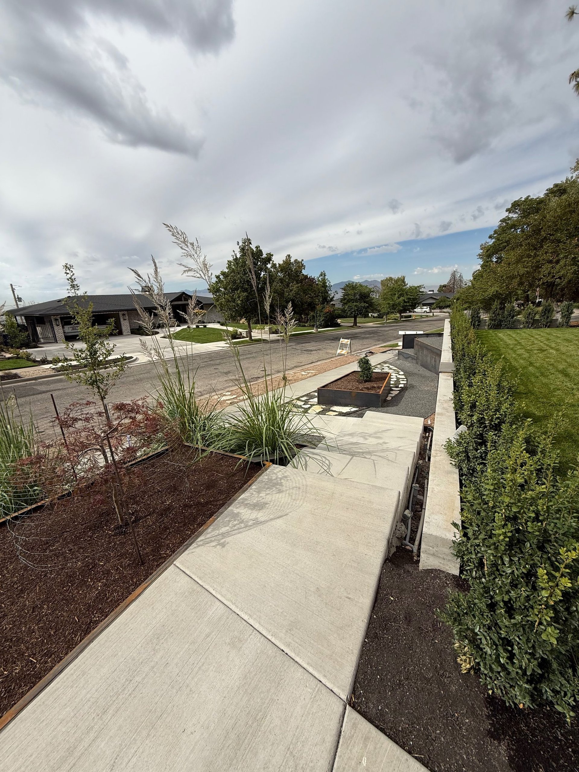 black and brown leather padded tub sofa