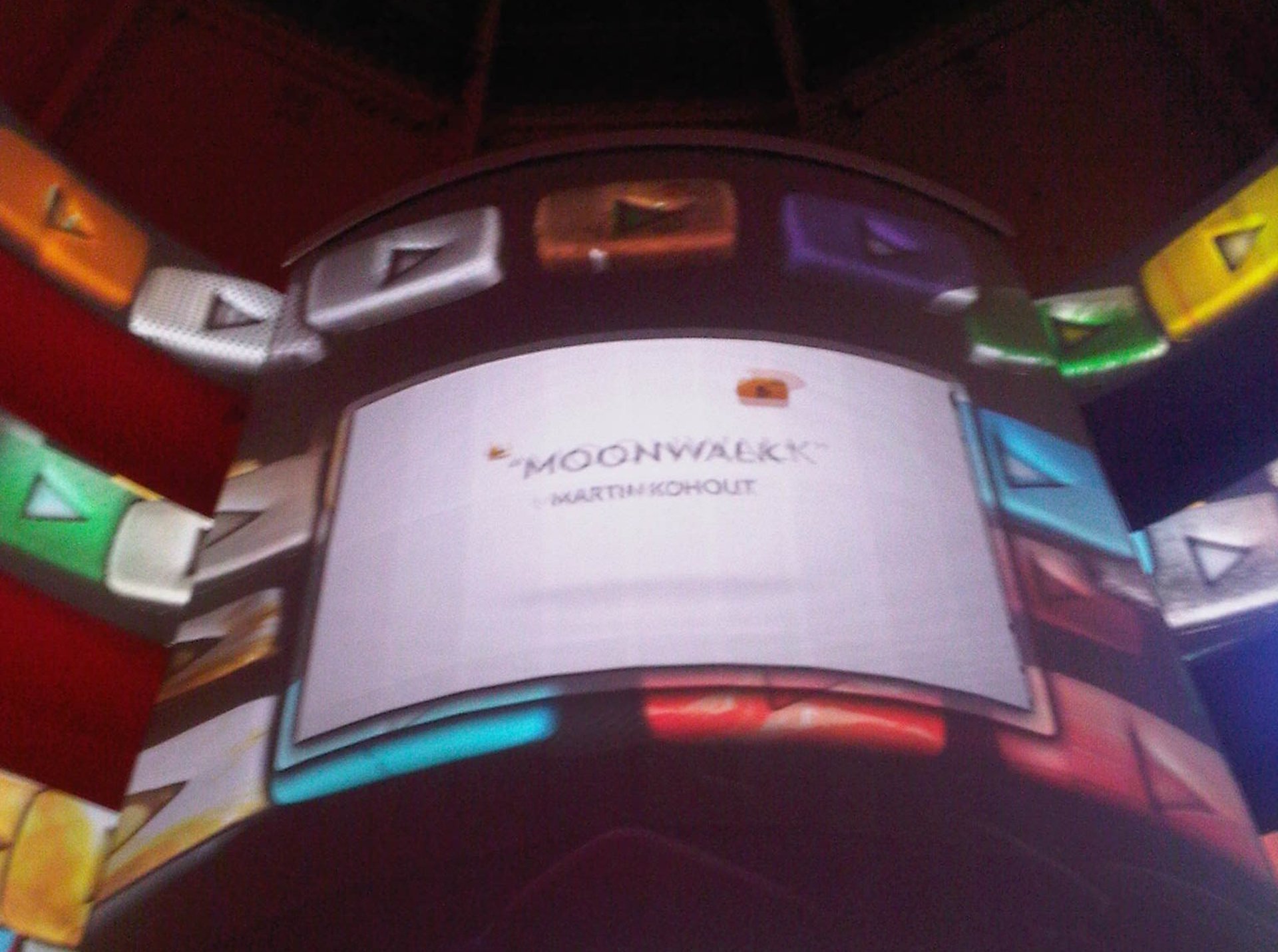 white and brown train door