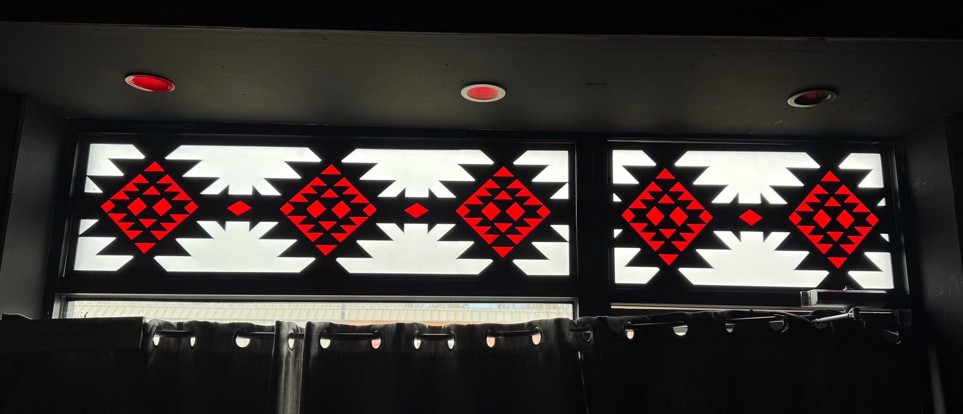 SignWave custom sculptural mural