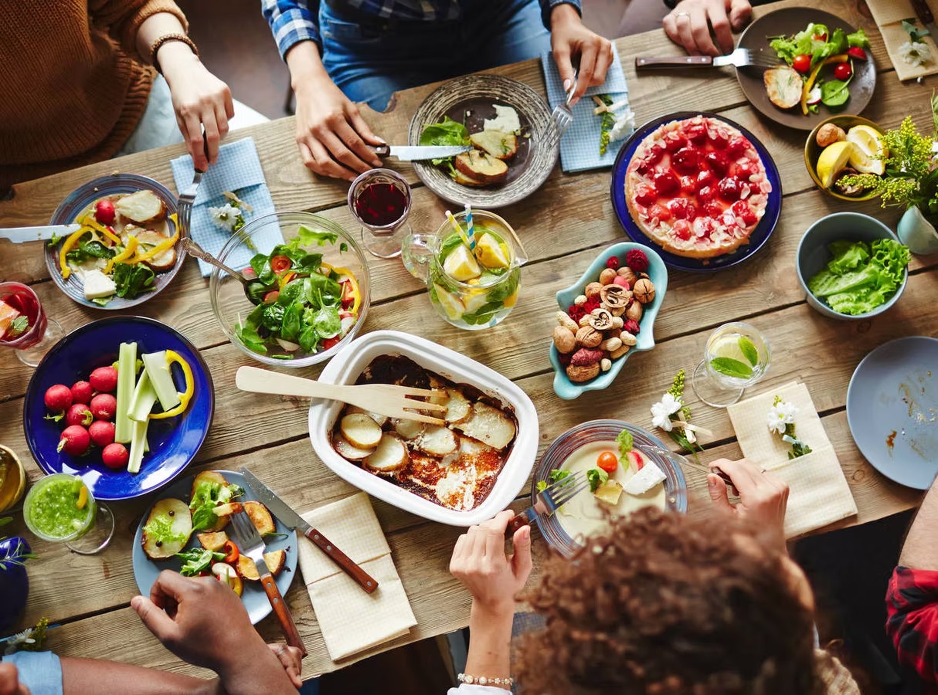 person wearing grey knit sweater