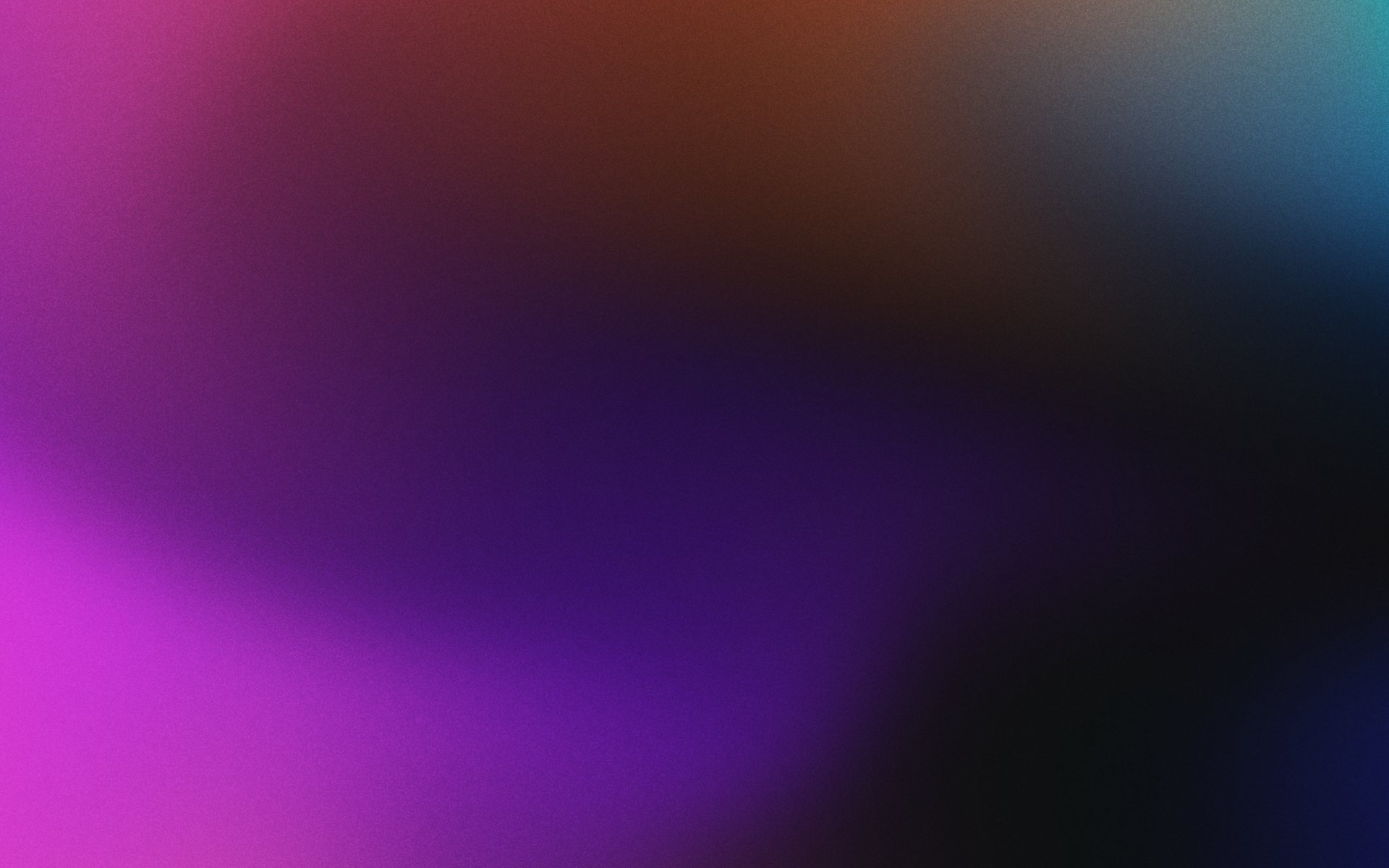 a black background with purple and orange shapes