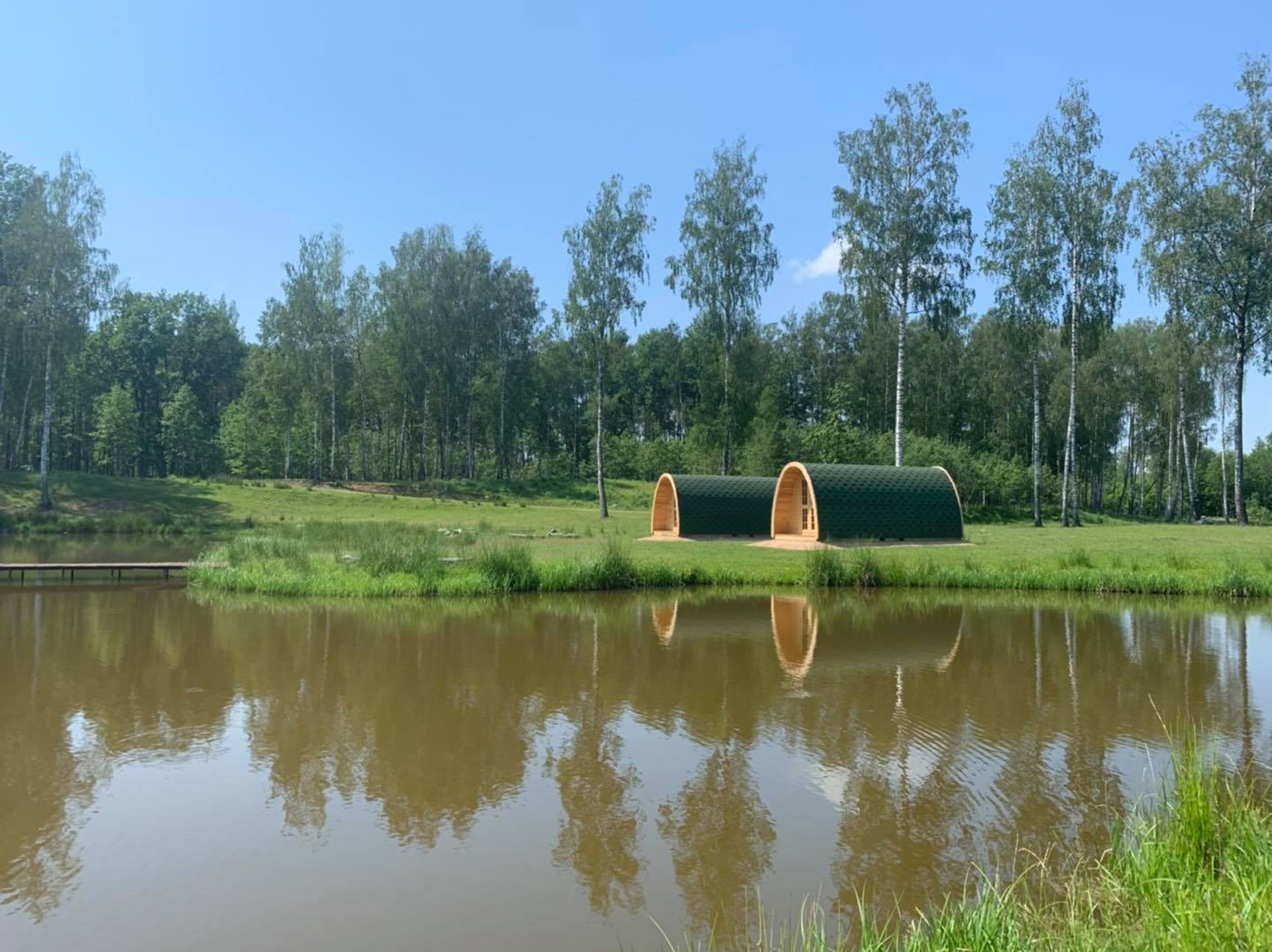 camping pod geisoleerd