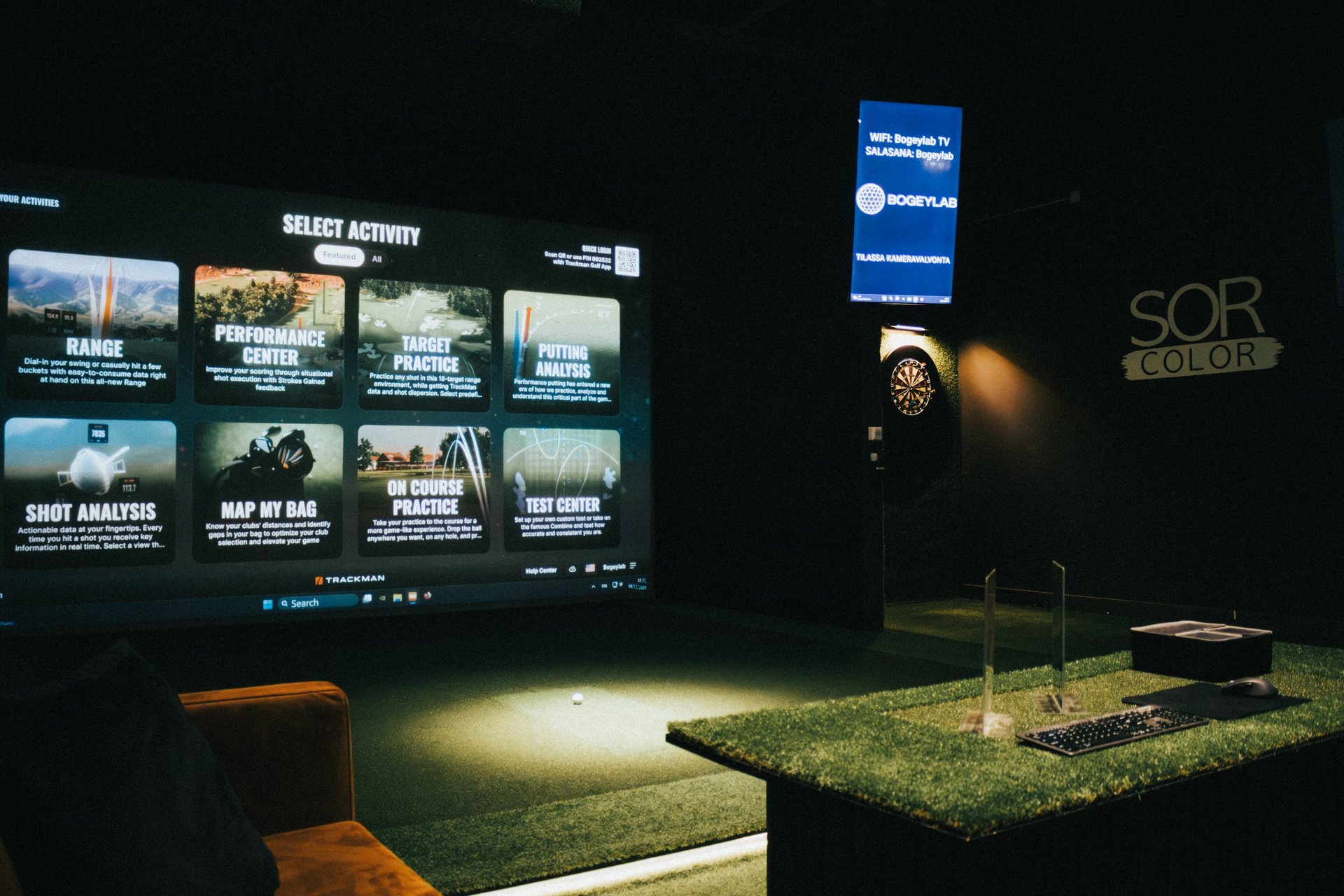 an abstract photo of a curved building with a blue sky in the background