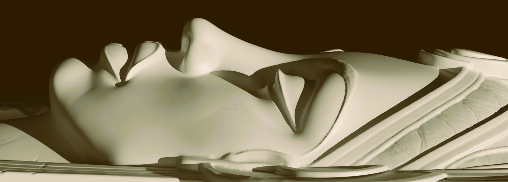 black and white bed linen