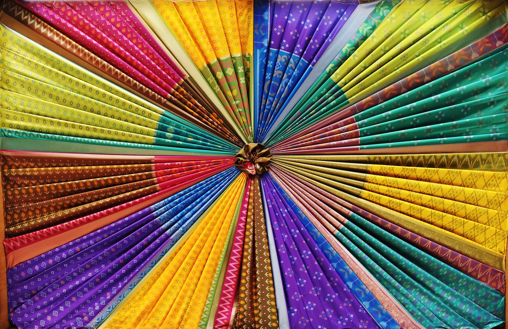 black blue and yellow textile