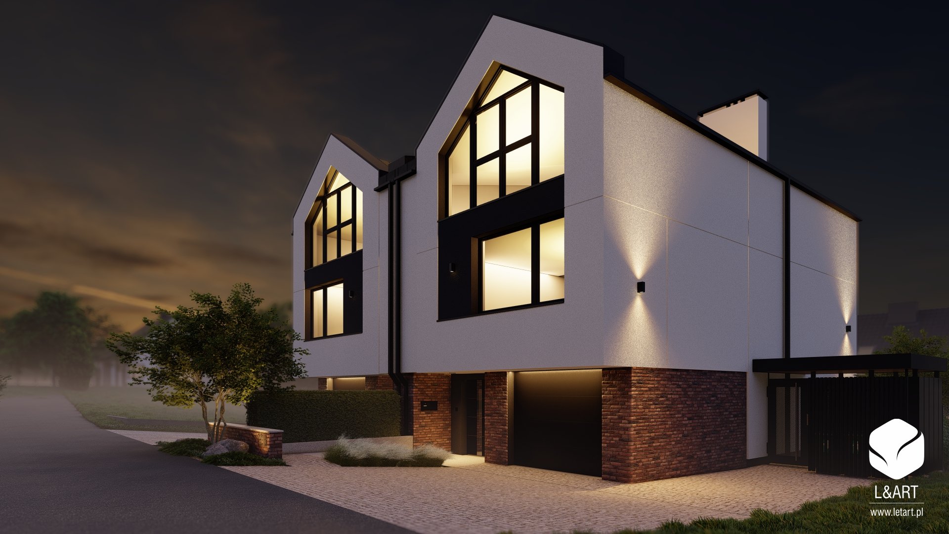 black and white bed linen