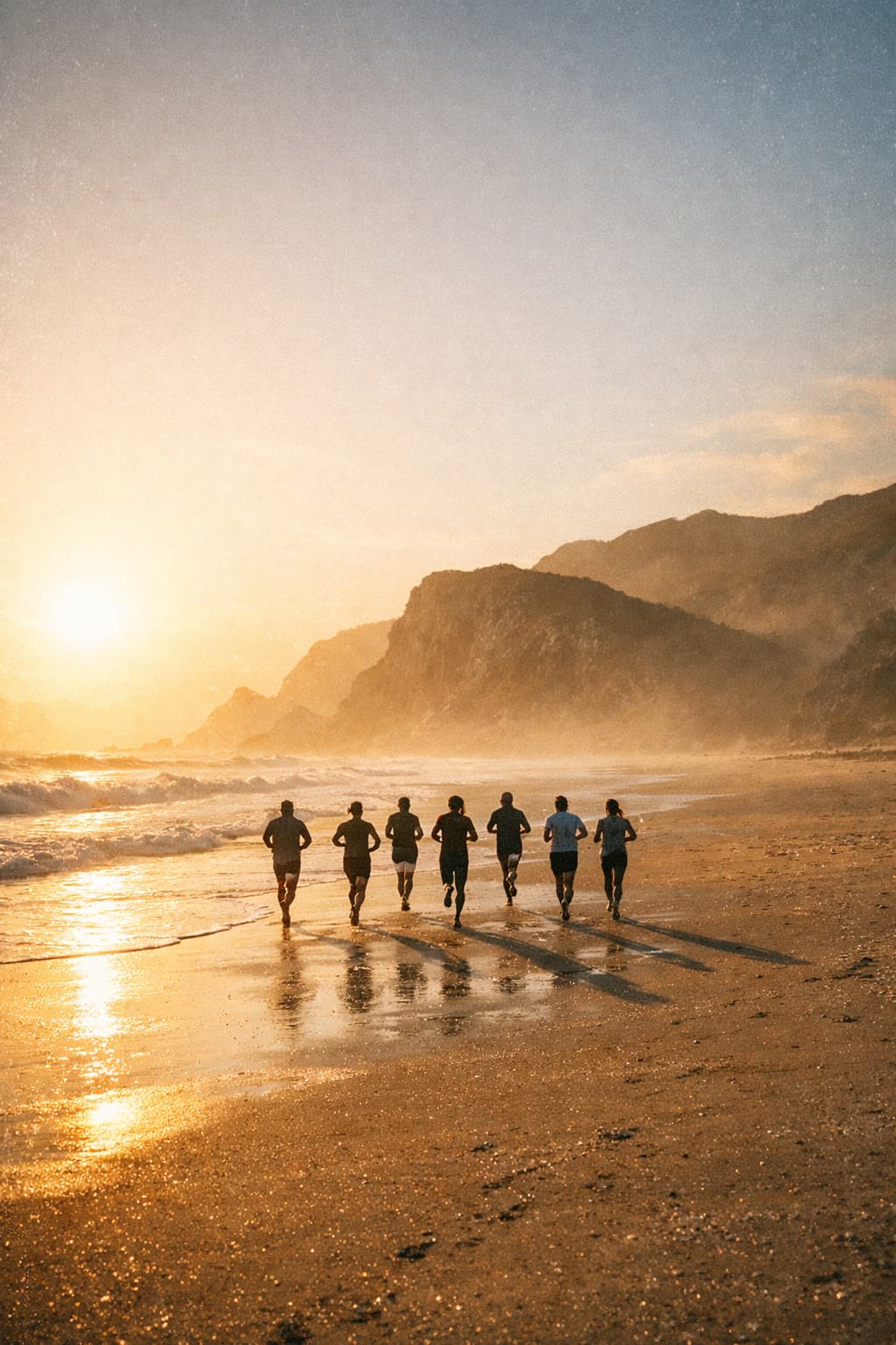 an abstract photo of a curved building with a blue sky in the background