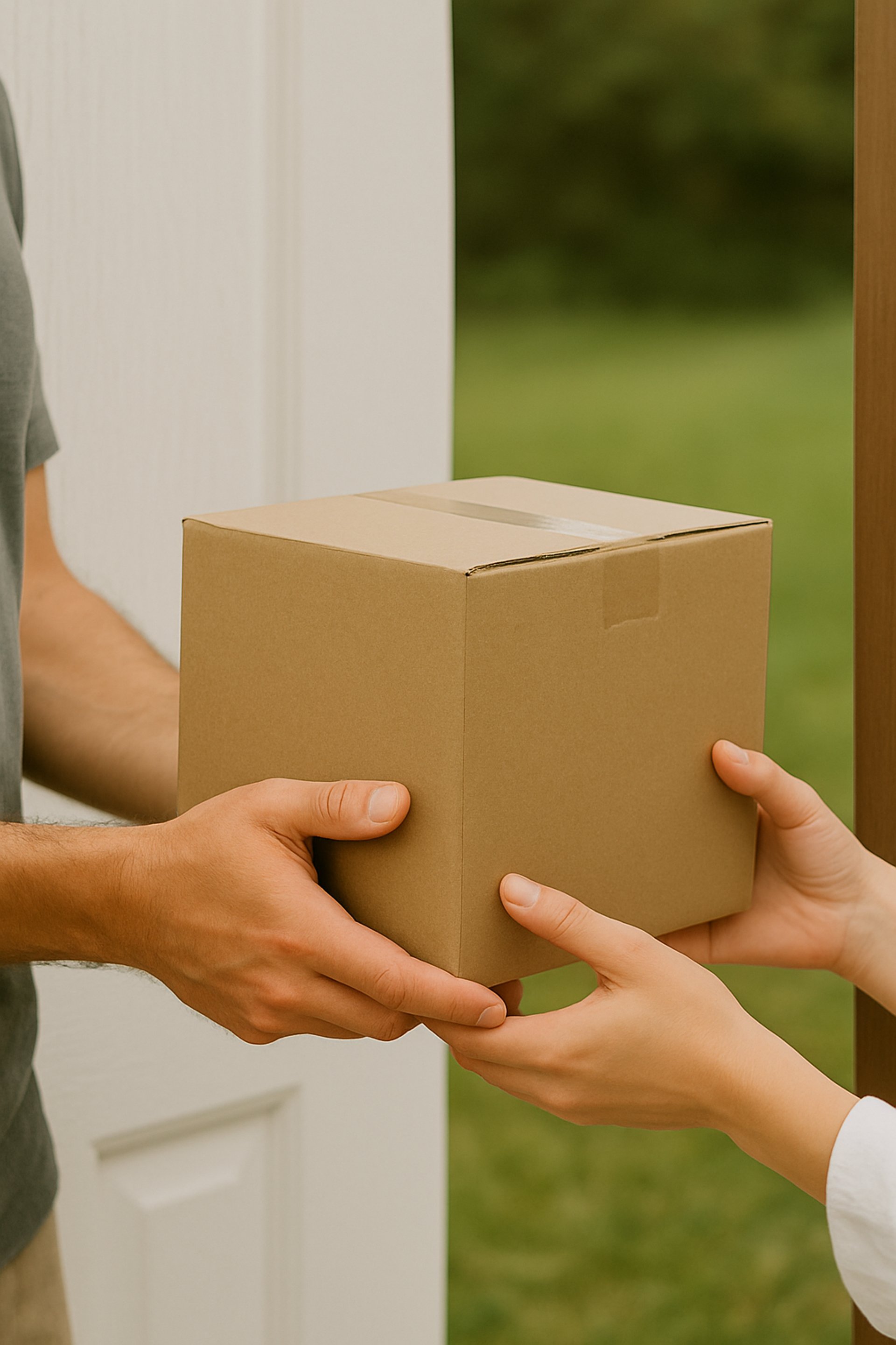person wearing grey knit sweater