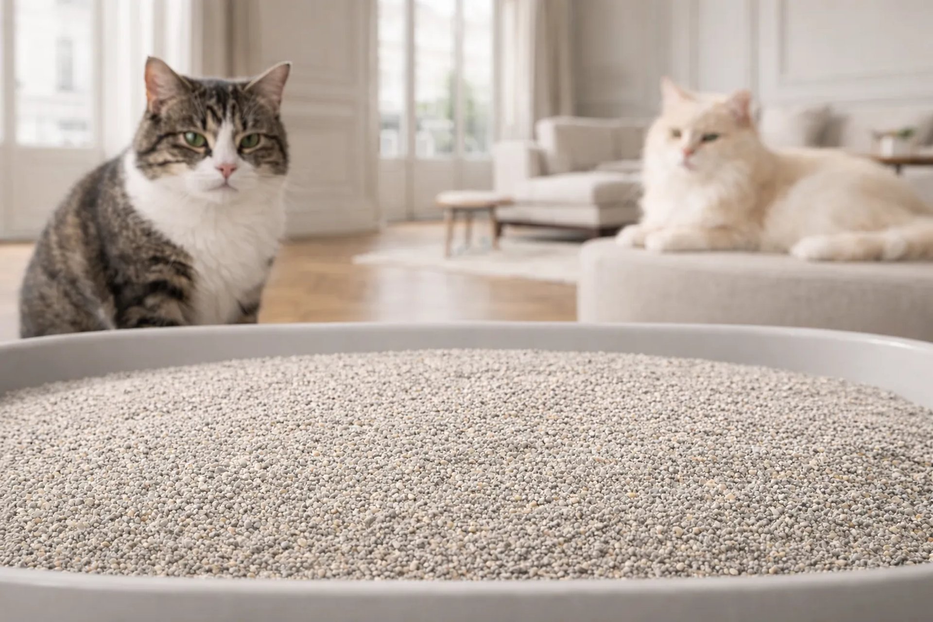 an abstract photo of a curved building with a blue sky in the background